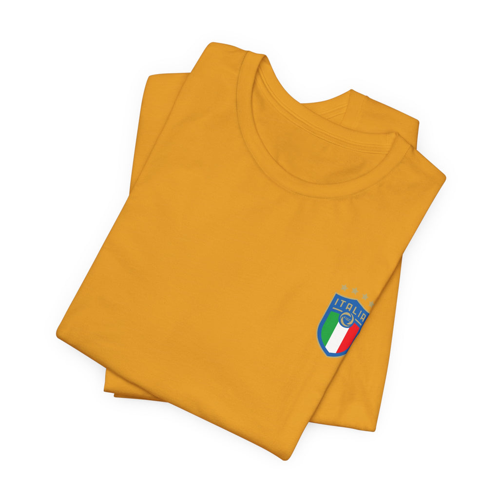Italy Crest Tee  Italian Flag Shield T-Shirt