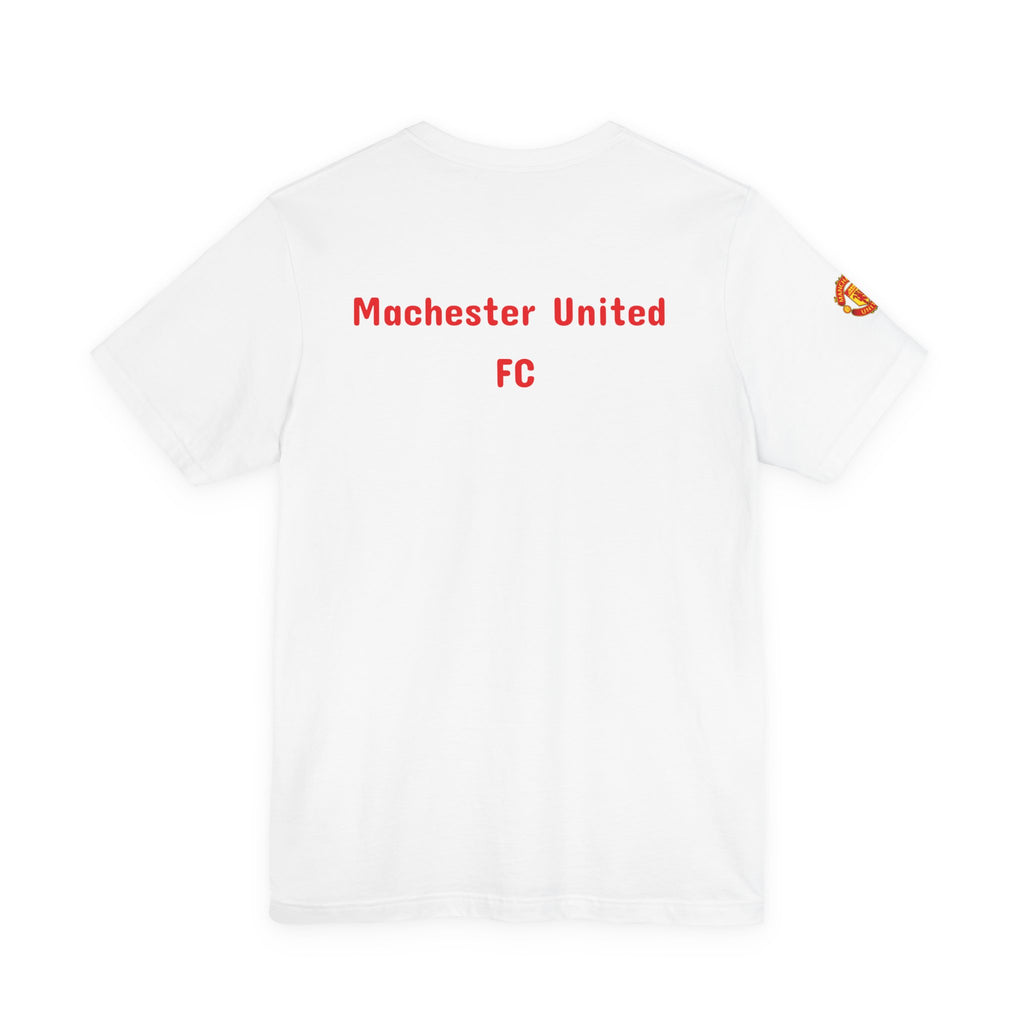 Manchester United Crest T-Shirt Soccer Club Logo Tee