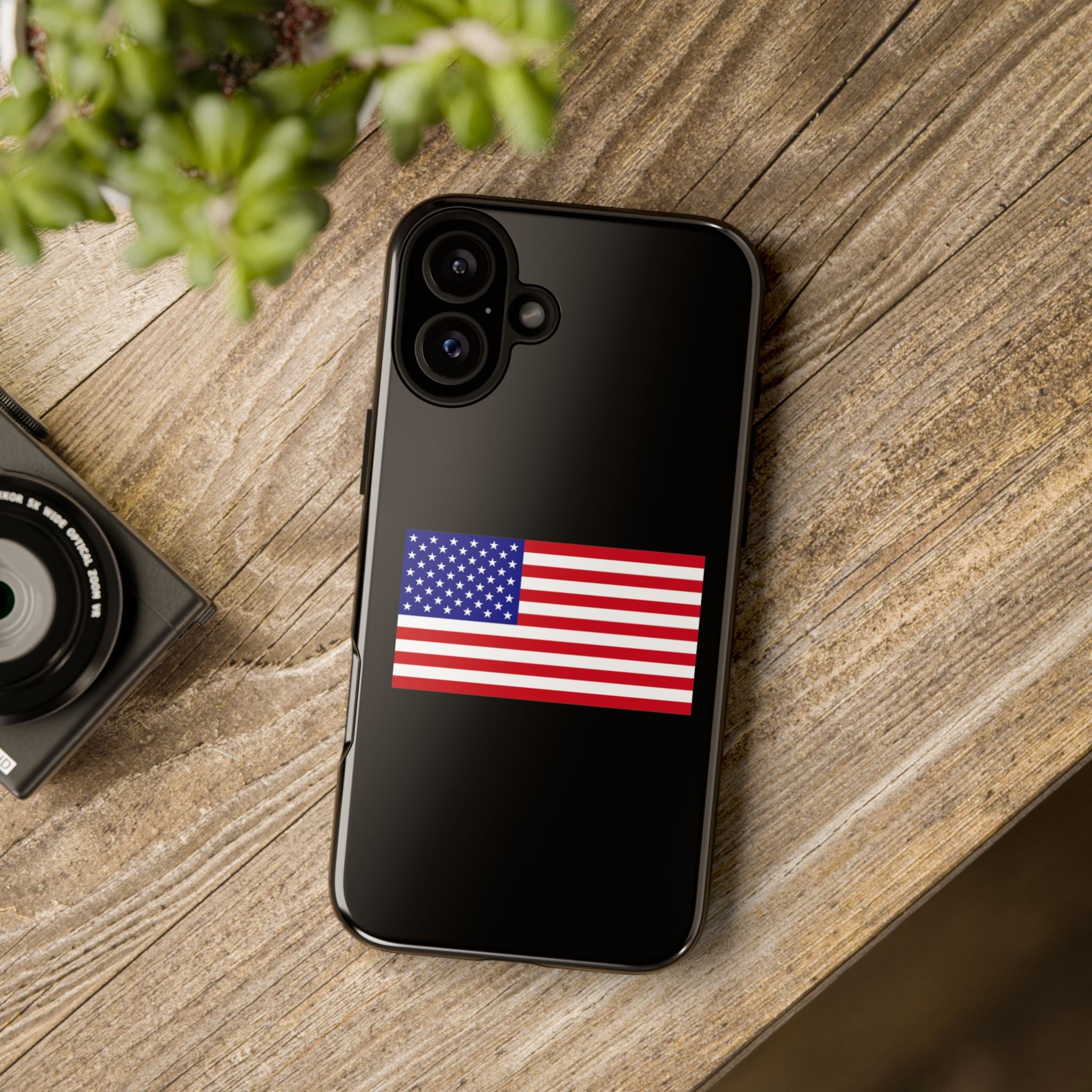 American Flag Phone Case  Patriotic Tough Case for 4th of July & Everyday Protection