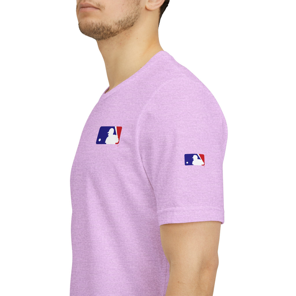 Baseball Logo T-Shirt  Minimal Chest Patch Tee