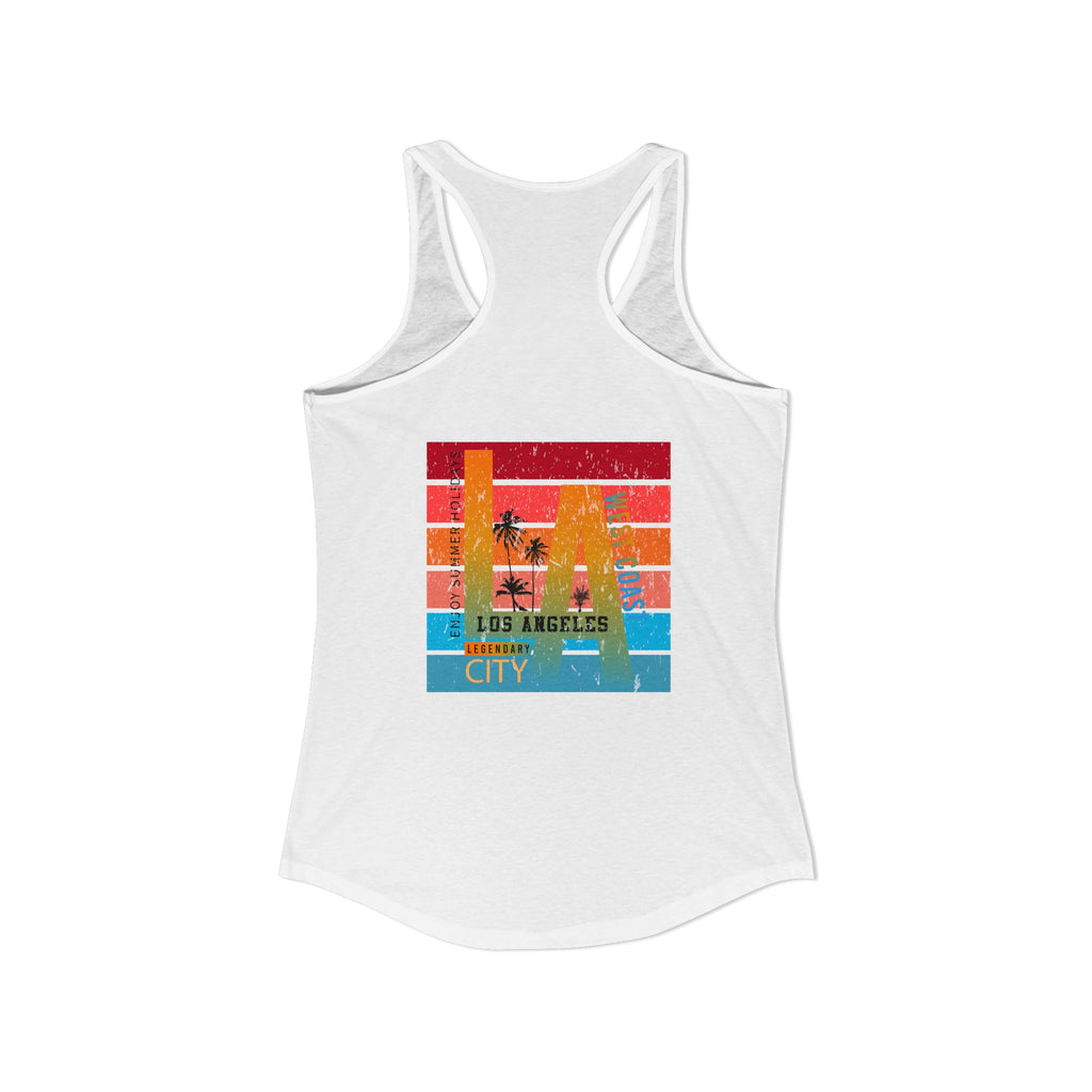 California Athletic Women's Racerback Tank  Women's California Athletic Tank Top