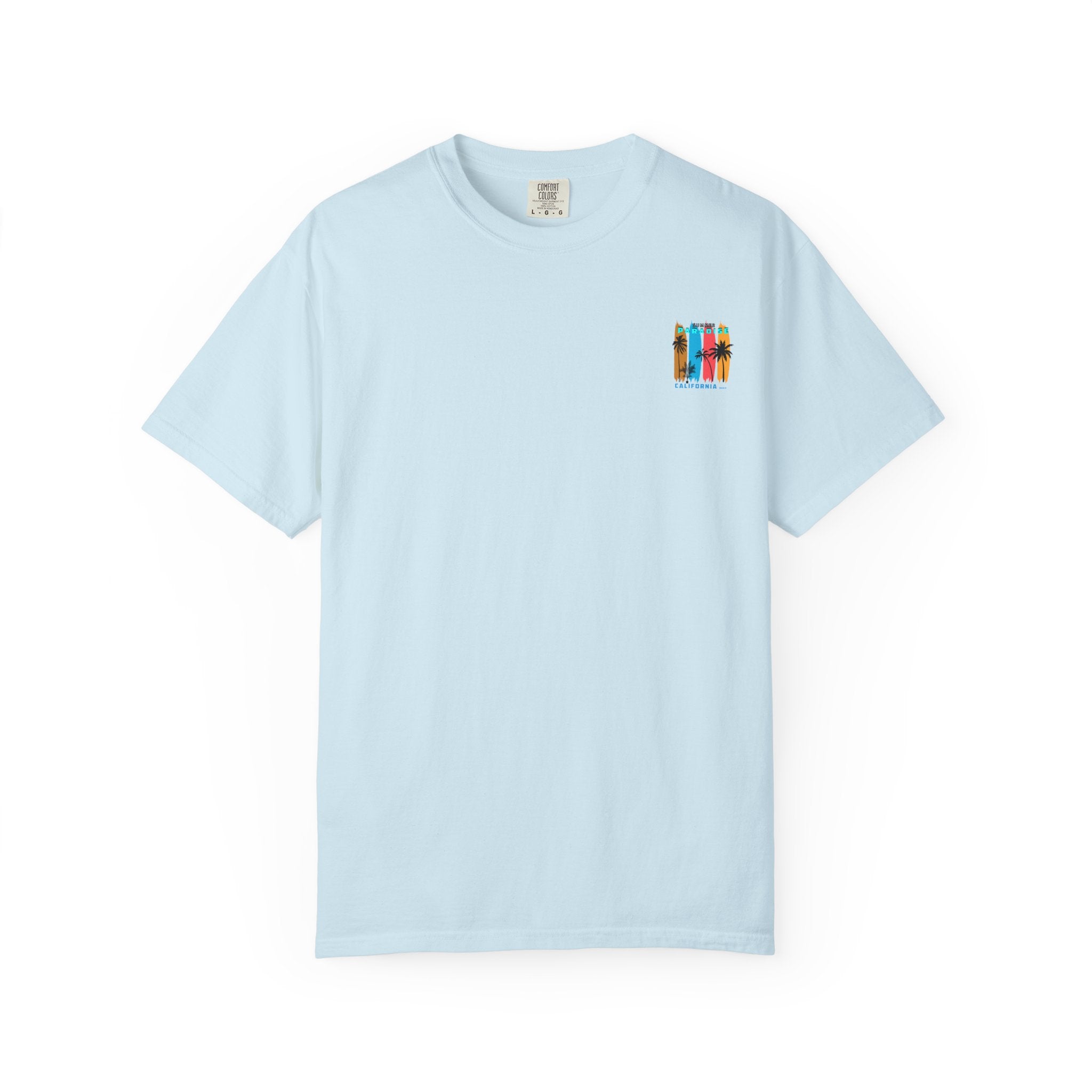 California Vintage Palm T-Shirt  Retro Beach Graphic Tee