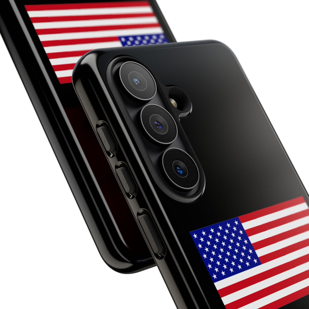 American Flag Phone Case  Patriotic Tough Case for 4th of July & Everyday Protection