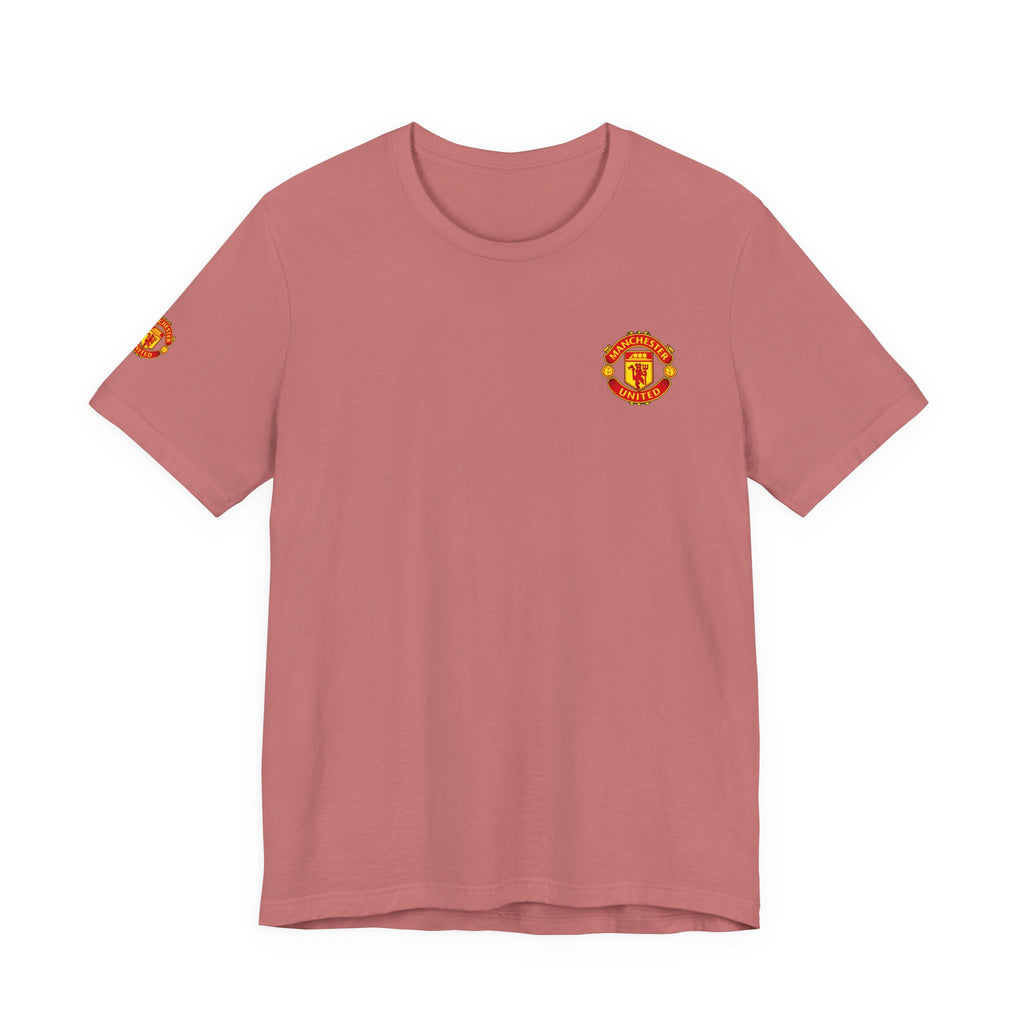 Manchester United Crest T-Shirt Soccer Club Logo Tee