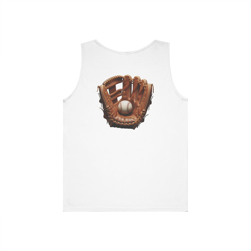 Baseball Glove Tank Top  Vintage Mitt & Ball Graphic
