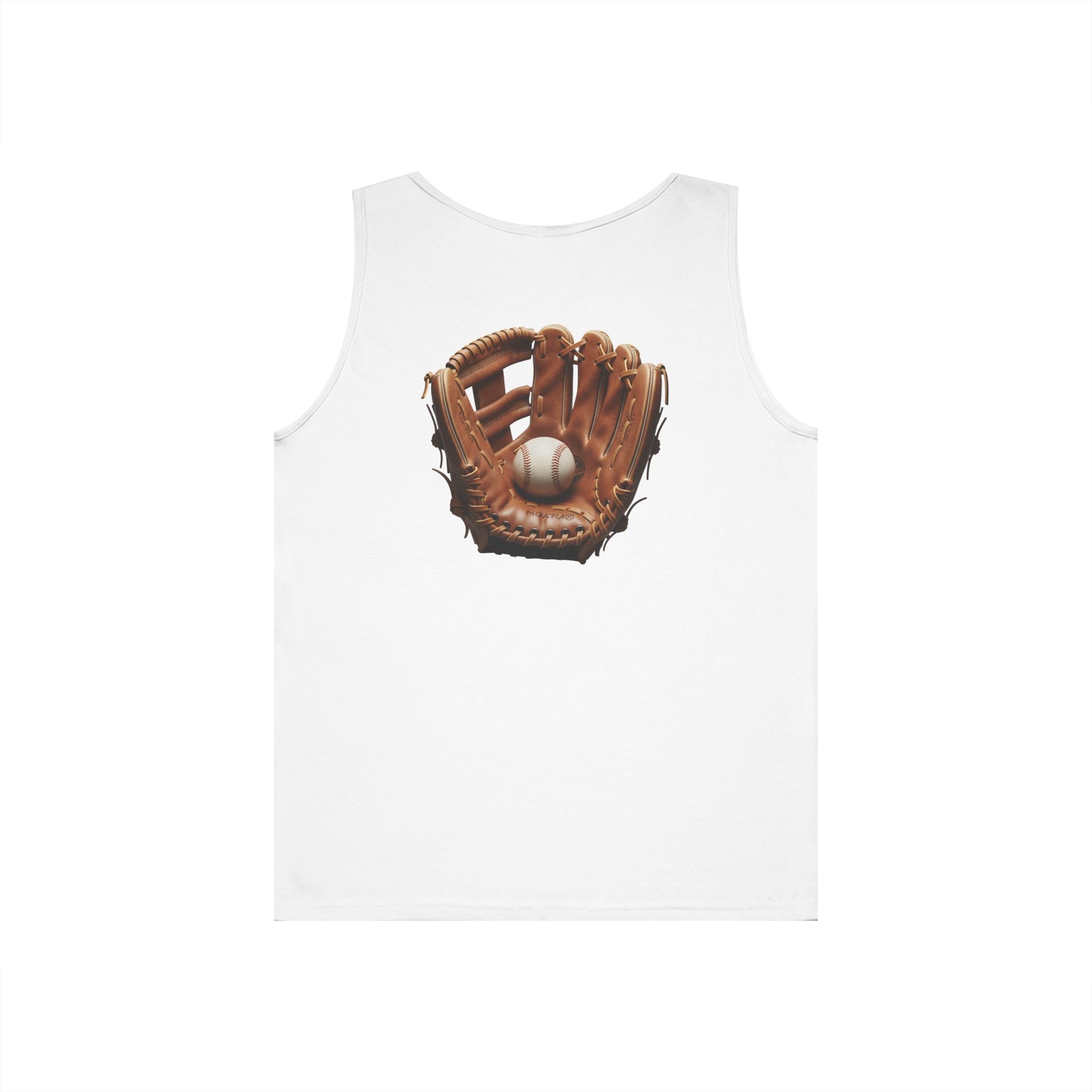 Baseball Glove Tank Top  Vintage Mitt & Ball Graphic