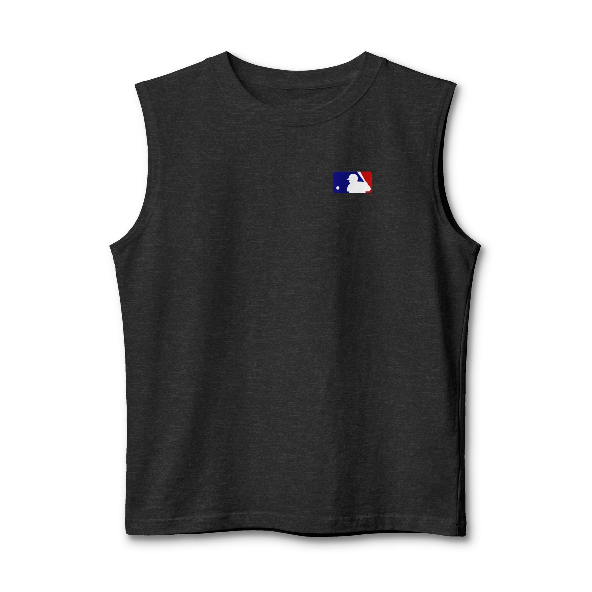 Baseball Logo Muscle Tank  MLB Inspired Sleeveless Tee