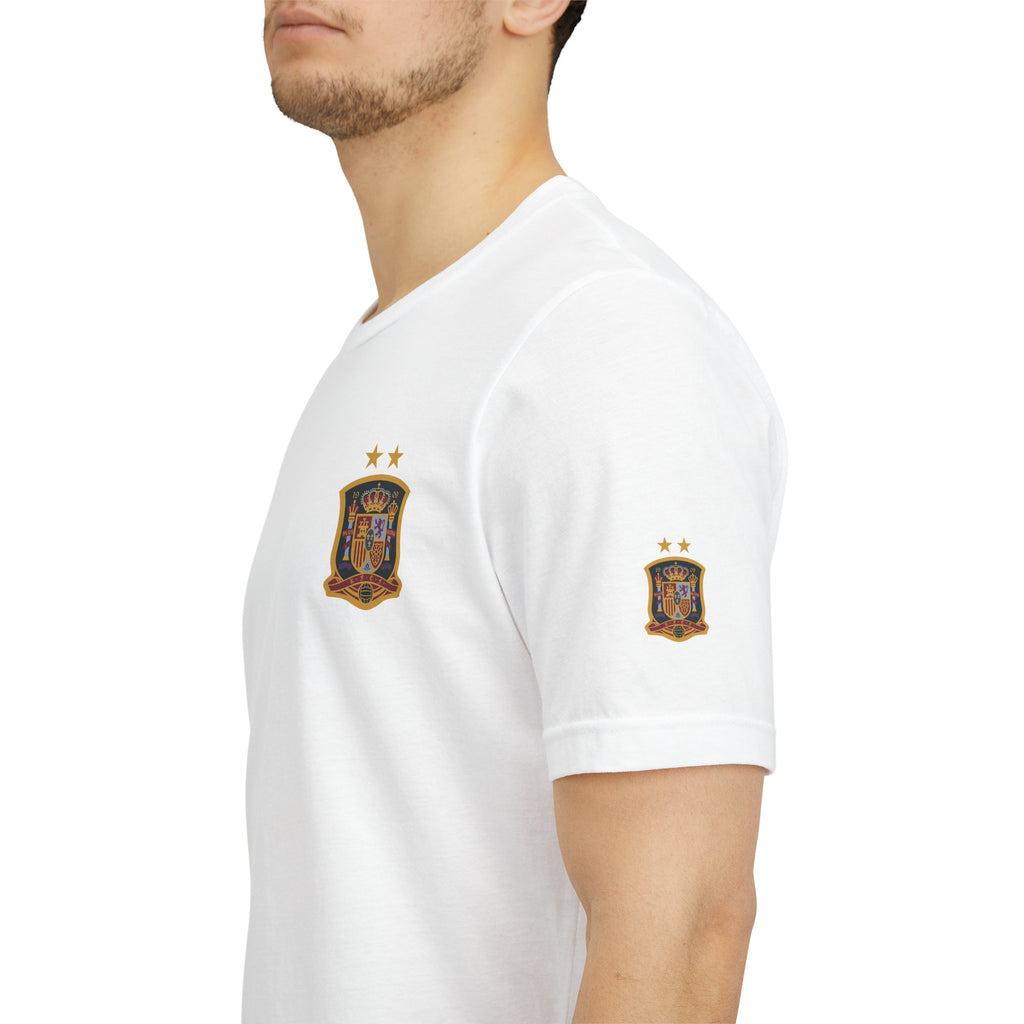 Spain Pride Unisex T-Shirt, Casual Wear, Spain Tee, Travel Souvenir, Sports Fan Gear, Spain Gifts, Cool Summer Shirt