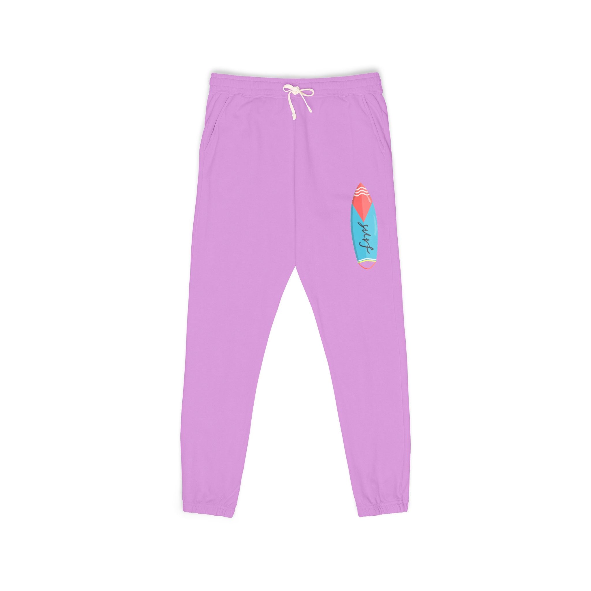 Surfboard Graphic Sweatpants  Coastal Lounge Joggers