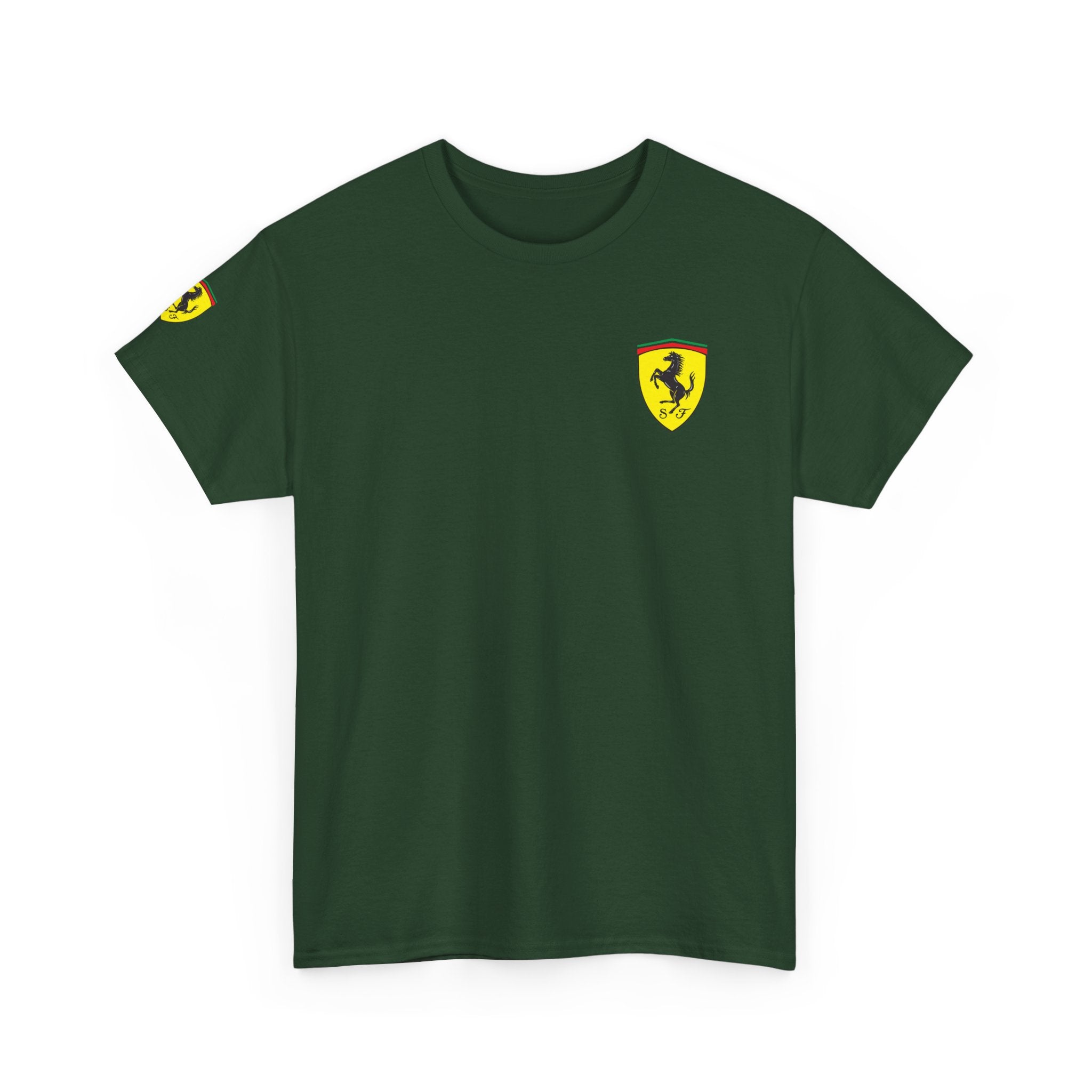 Ferrari Graphic Tee — Classic Racing Logo T-Shirt