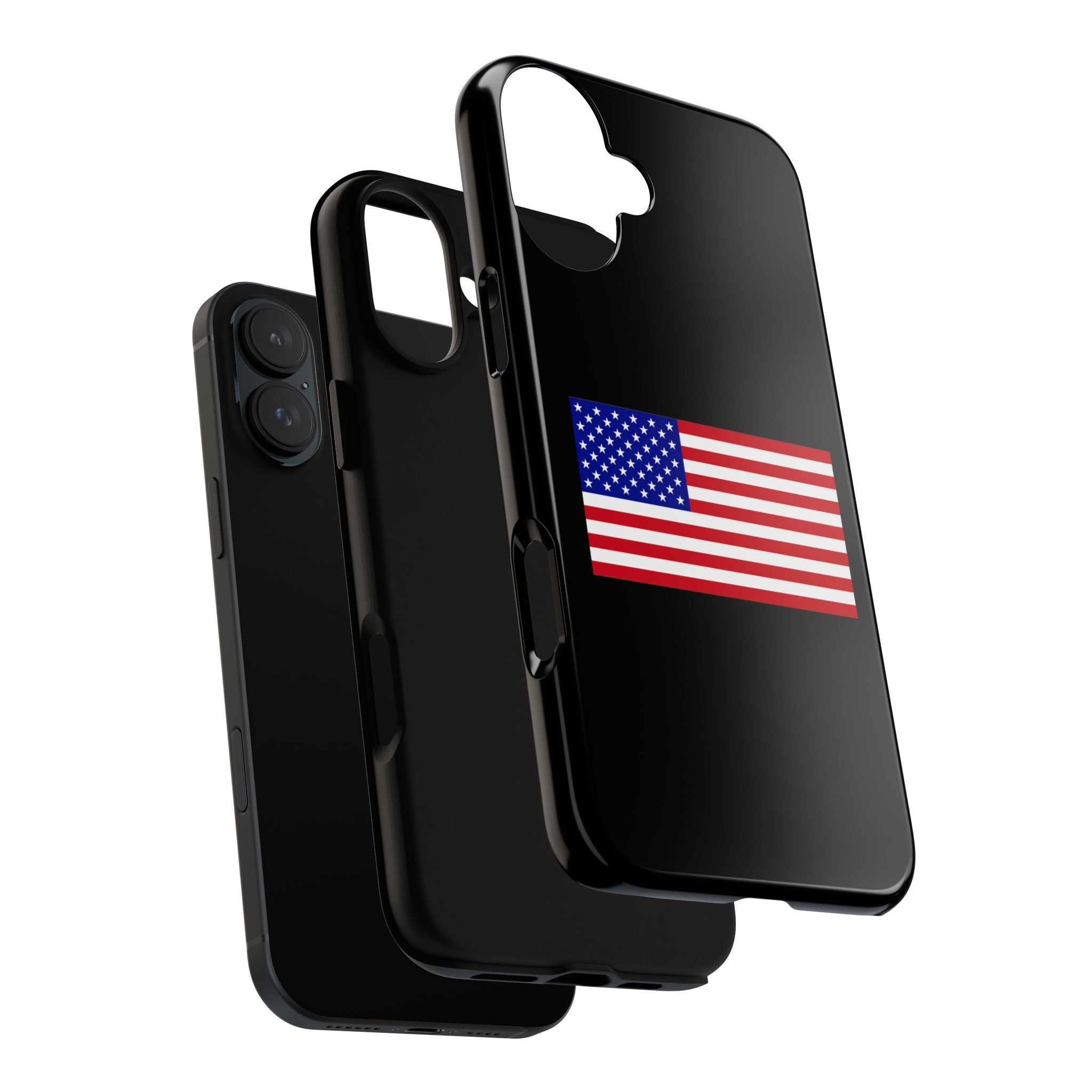 American Flag Phone Case  Patriotic Tough Case for 4th of July & Everyday Protection