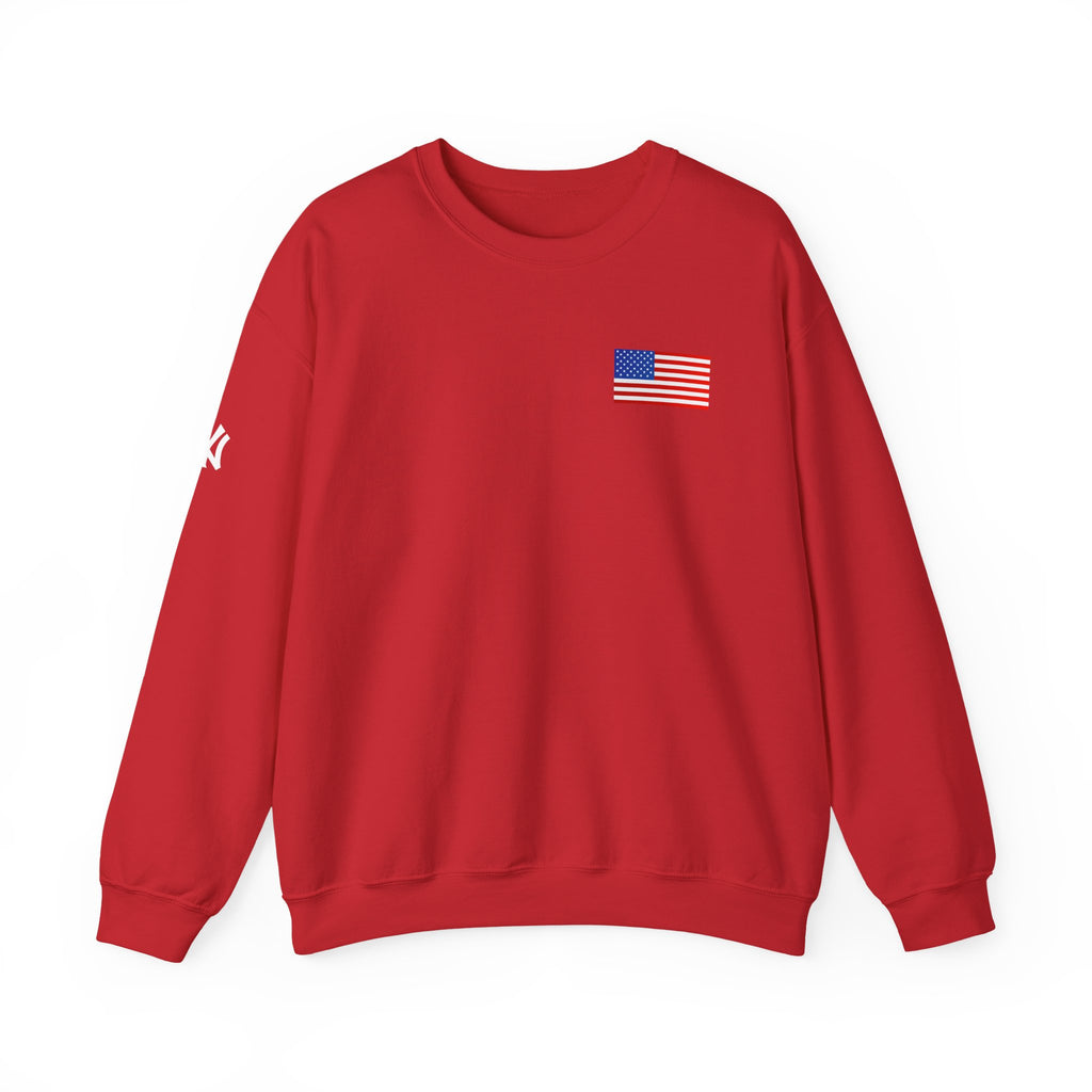American Flag Sweatshirt | USA Stars Stripes Patriotic Crewneck