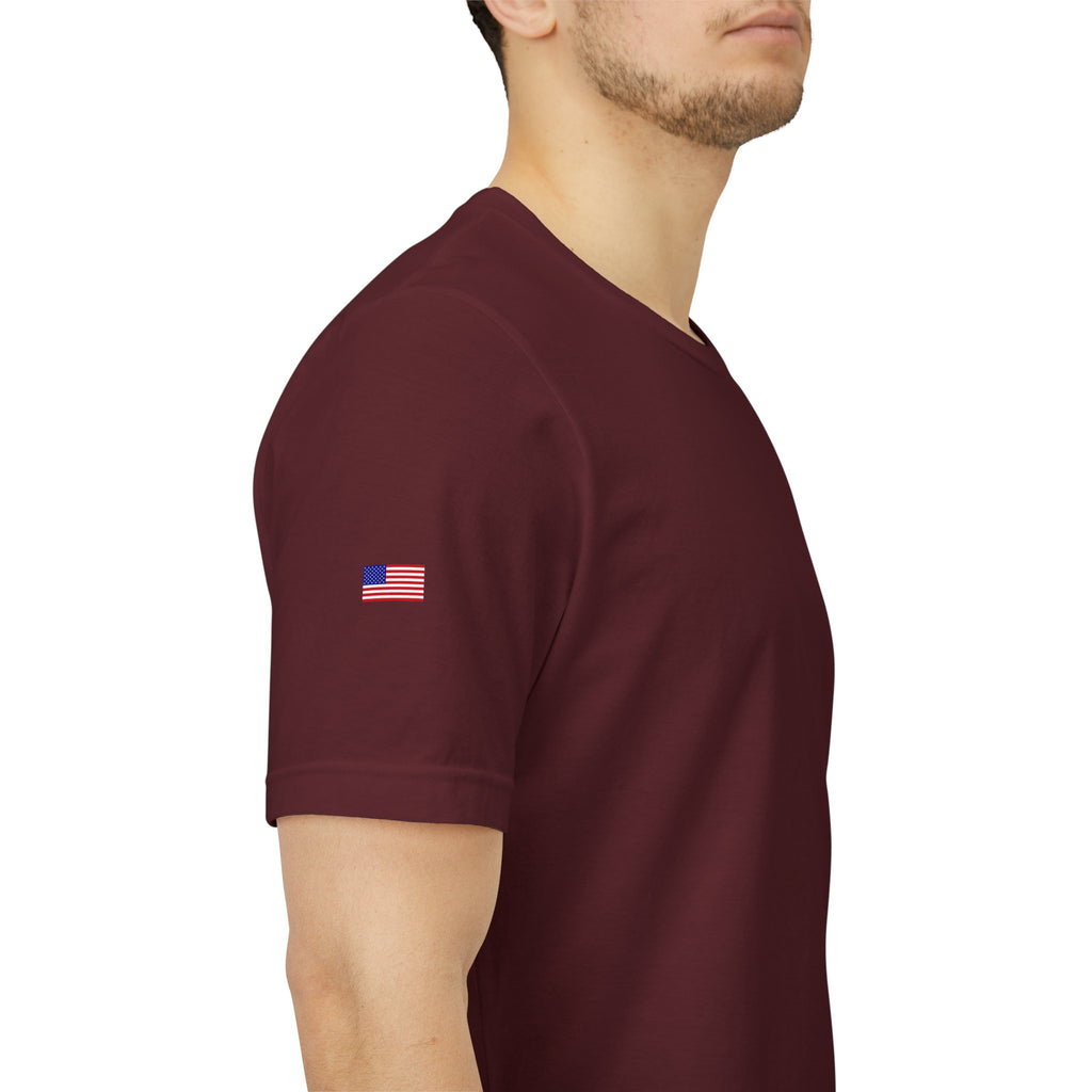 Baseball Logo T-Shirt  Minimal Chest Patch Tee