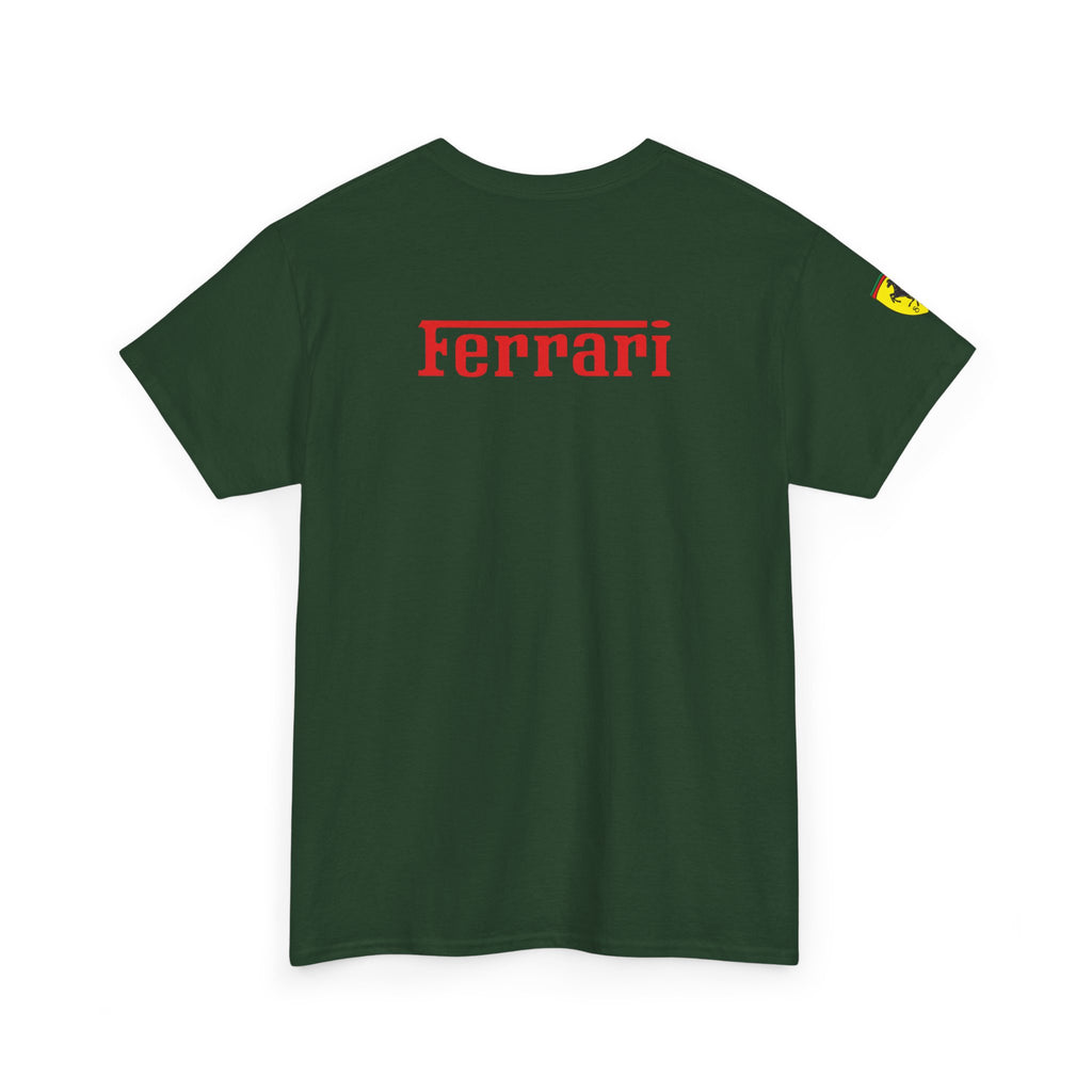 Ferrari Graphic Tee — Classic Racing Logo T-Shirt