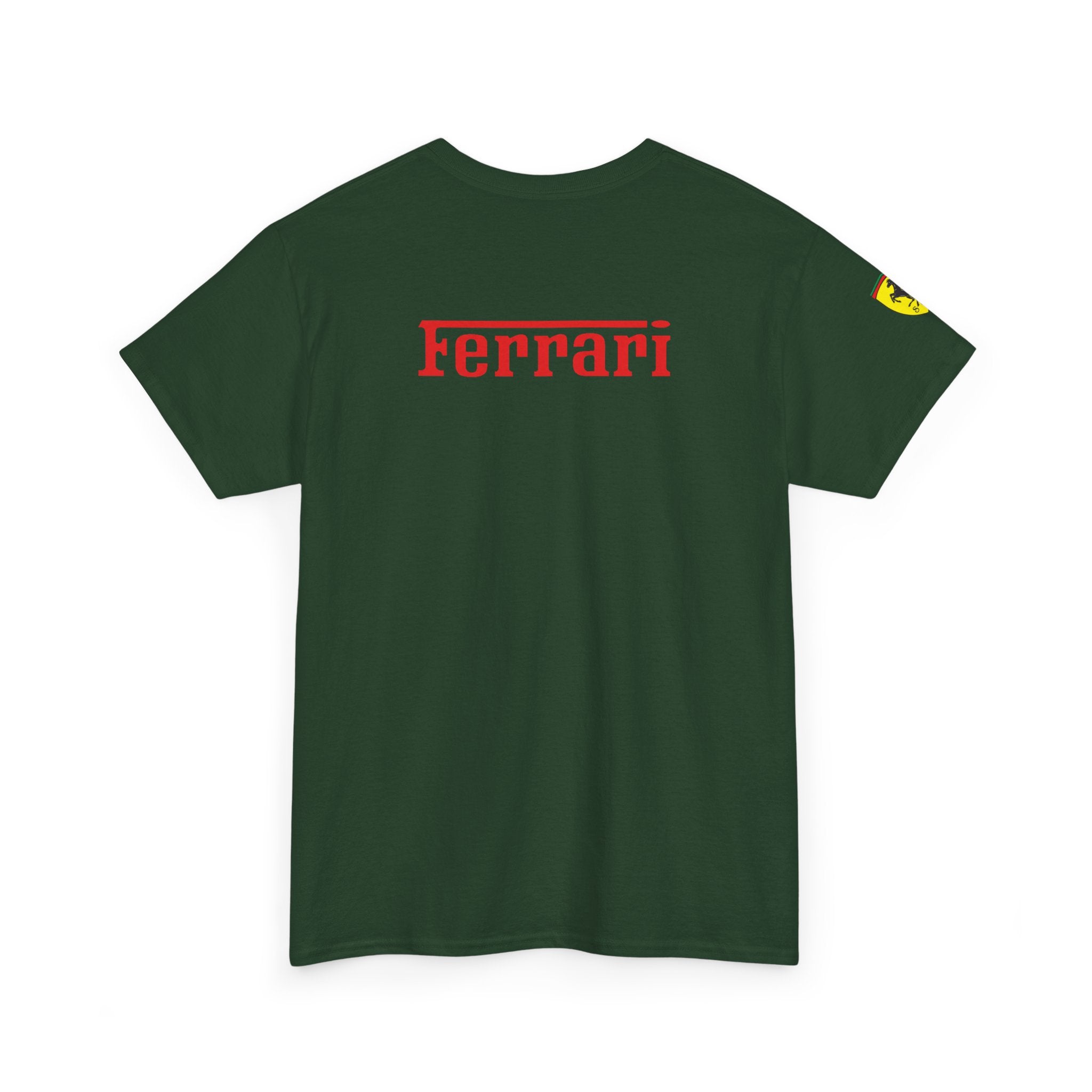Ferrari Graphic Tee — Classic Racing Logo T-Shirt