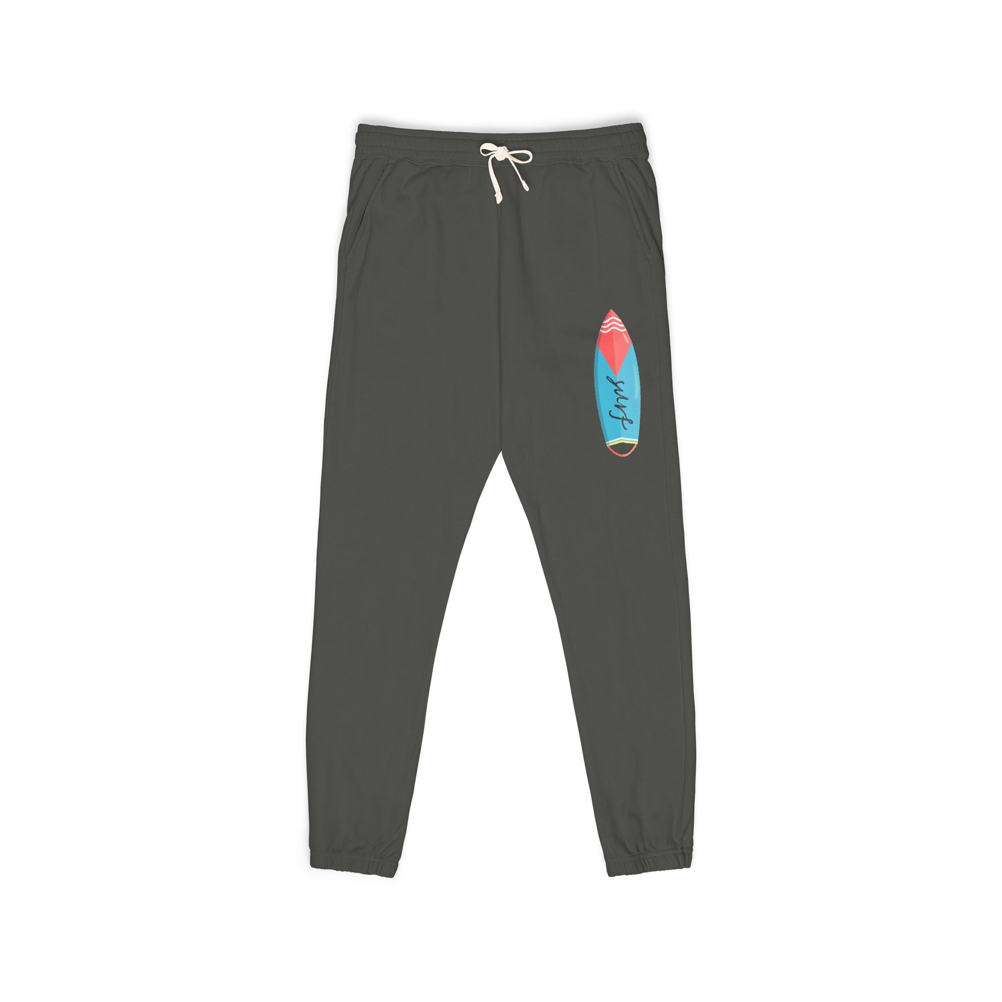 Surfboard Graphic Sweatpants  Coastal Lounge Joggers