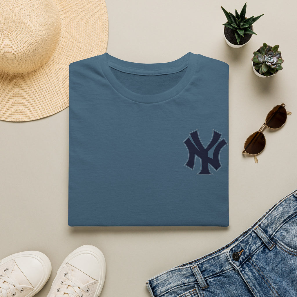 NY Logo T-Shirt | Minimal Baseball Graphic Tee