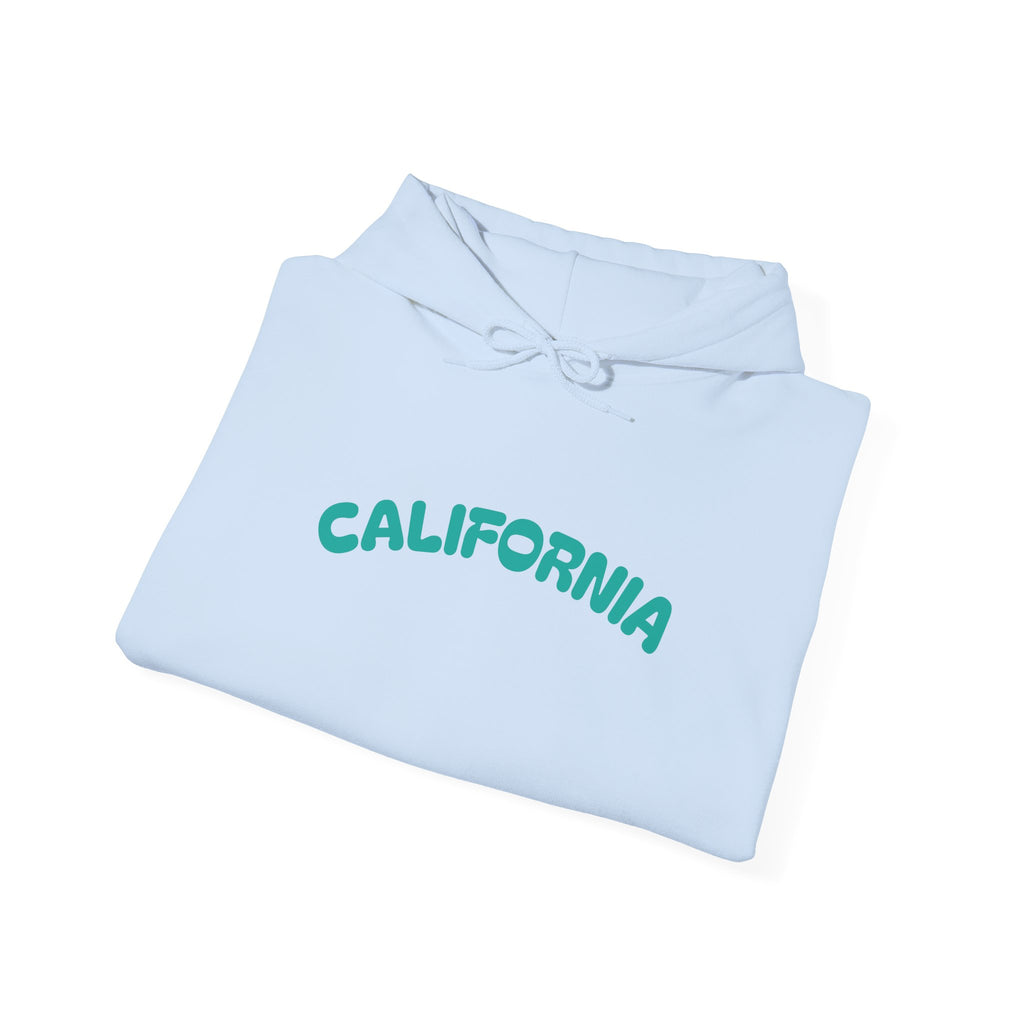 California Palm Tree Hoodie | Beach Island Graphic, Sleeve Icons
