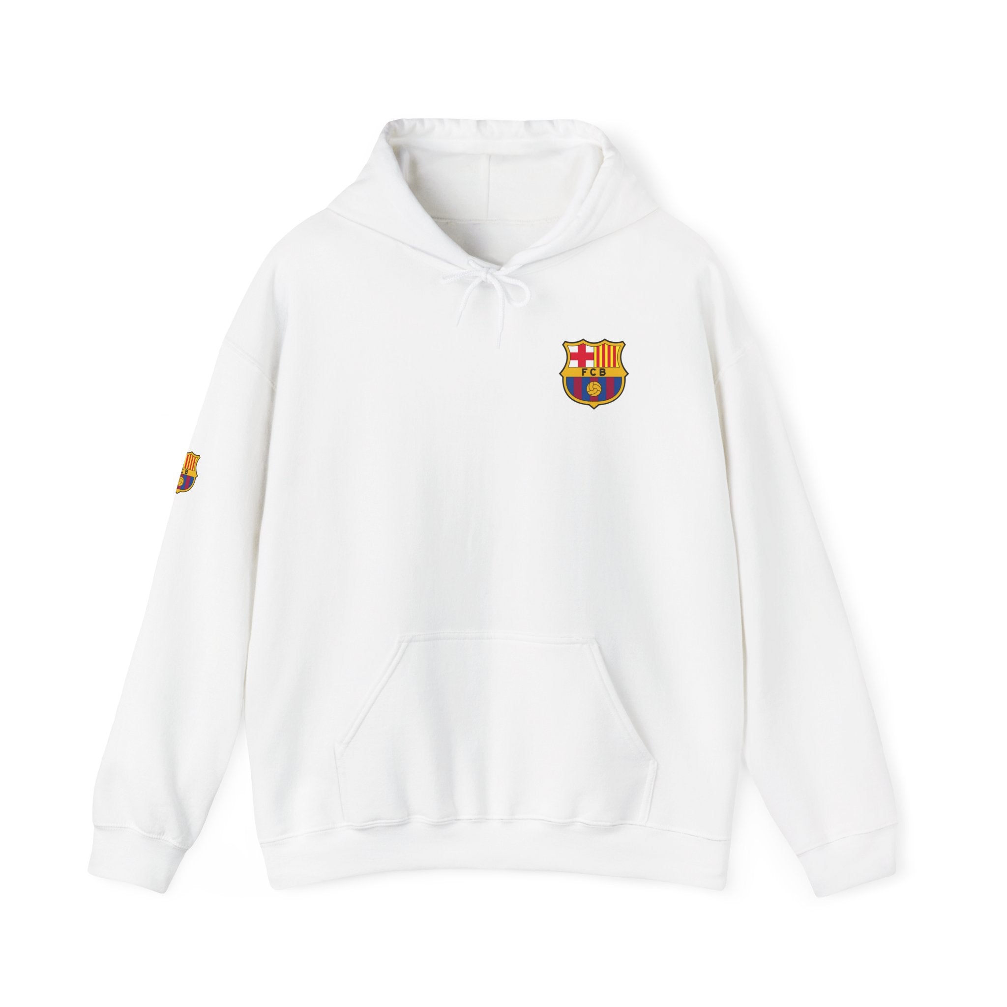Hoodie  Barcelona Crest Hoodie with Small Badge