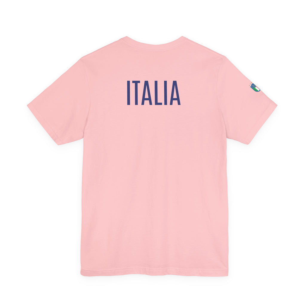 Italy Crest Tee  Italian Flag Shield T-Shirt