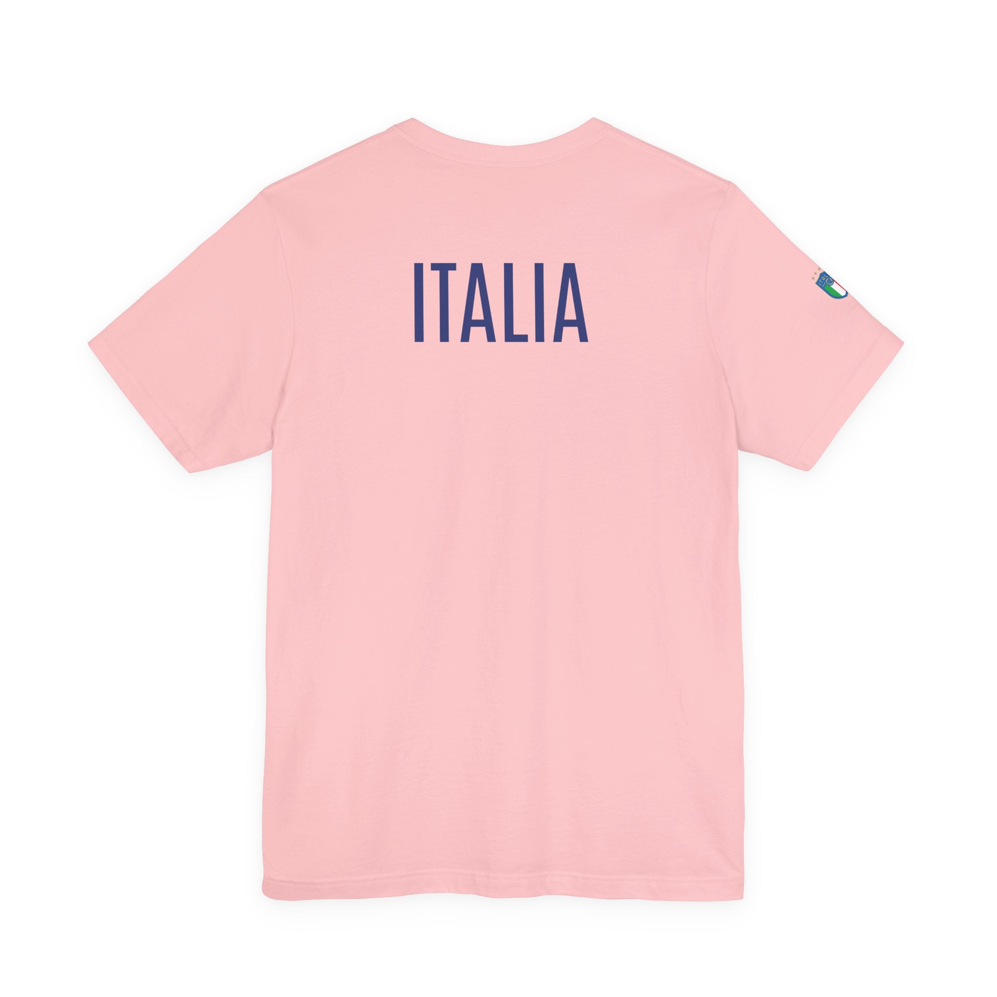 Italy Crest Tee  Italian Flag Shield T-Shirt