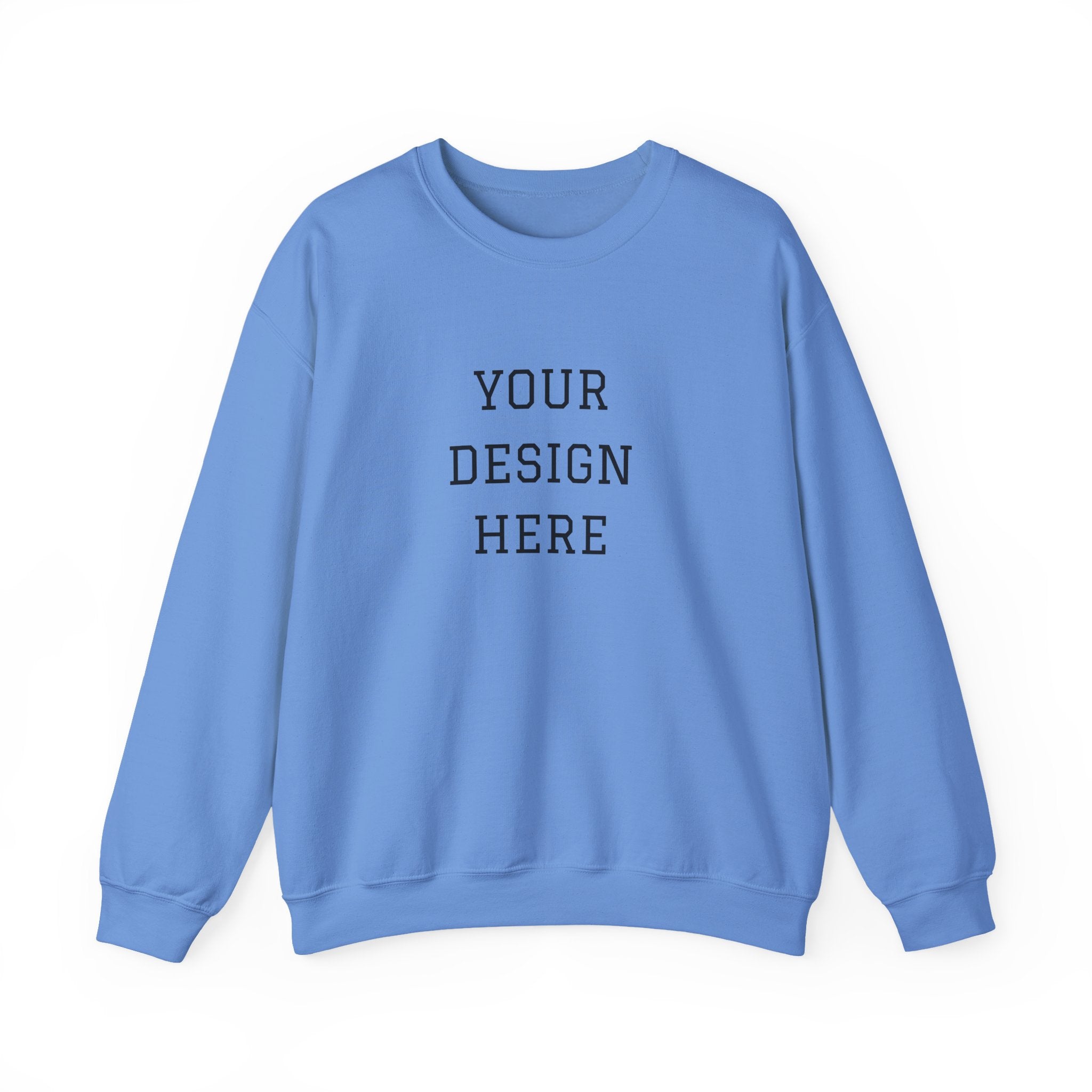 Customizable Message Sweatshirt Personalized Text Crewneck