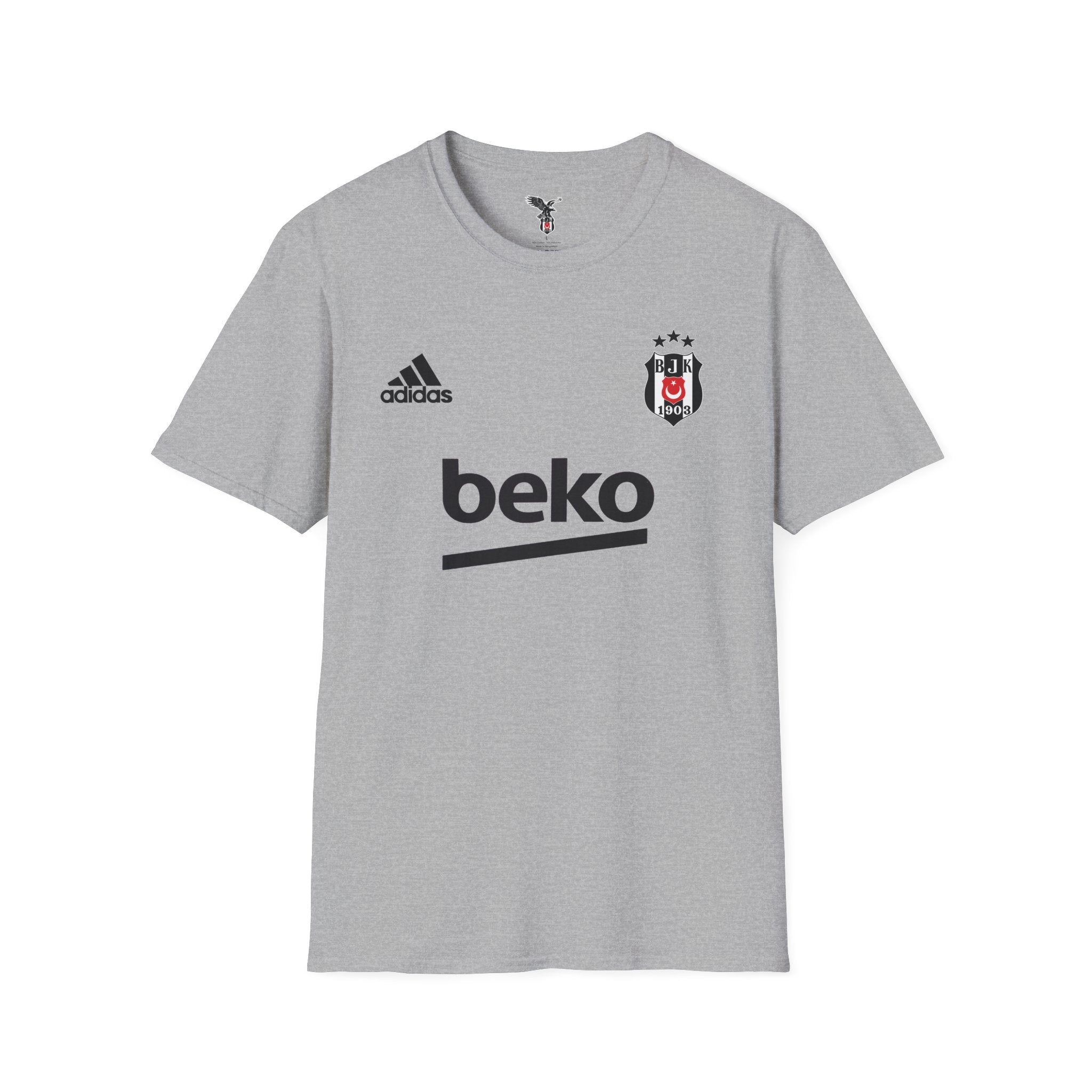 Besiktas Eagle T-Shirt  Football Club Crest Tee soccer jersey