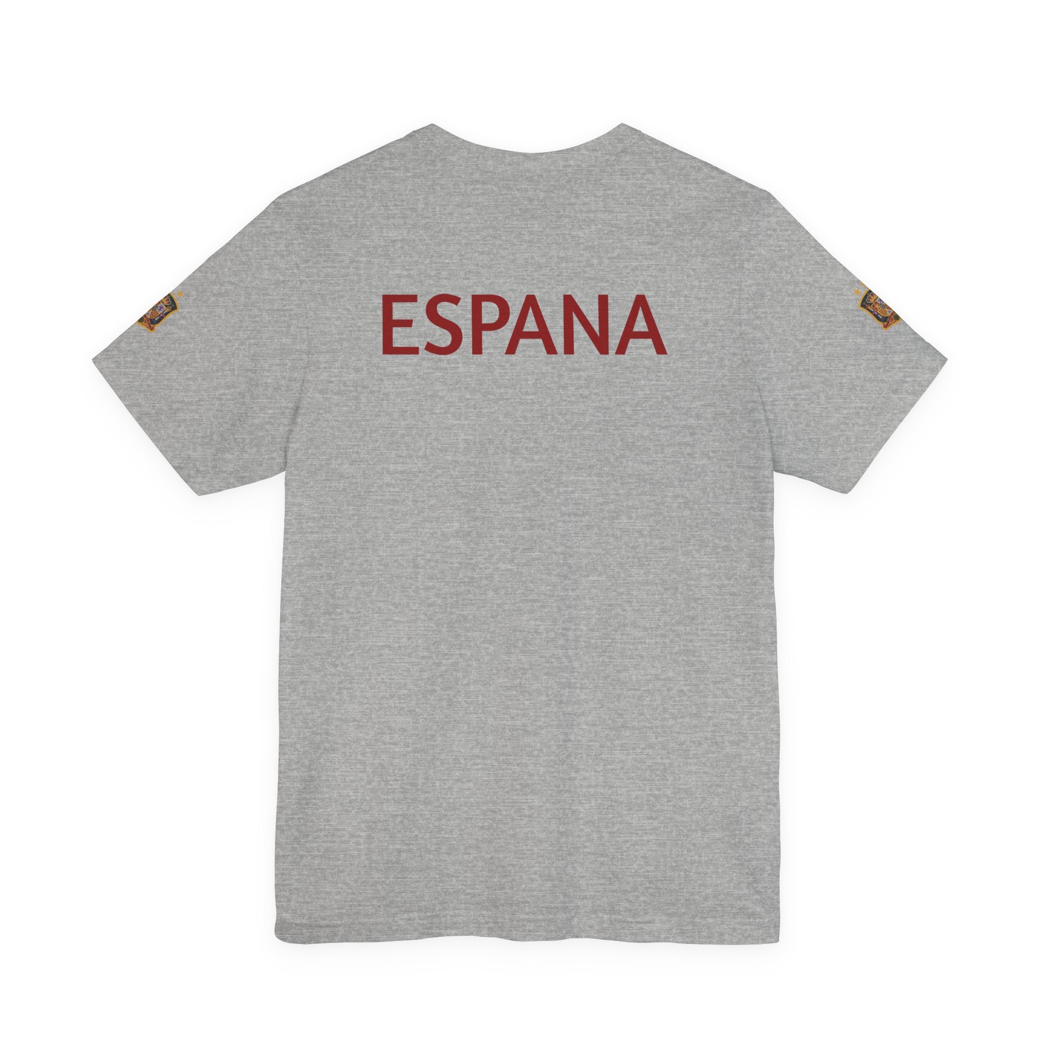 Spain Pride Unisex T-Shirt, Casual Wear, Spain Tee, Travel Souvenir, Sports Fan Gear, Spain Gifts, Cool Summer Shirt