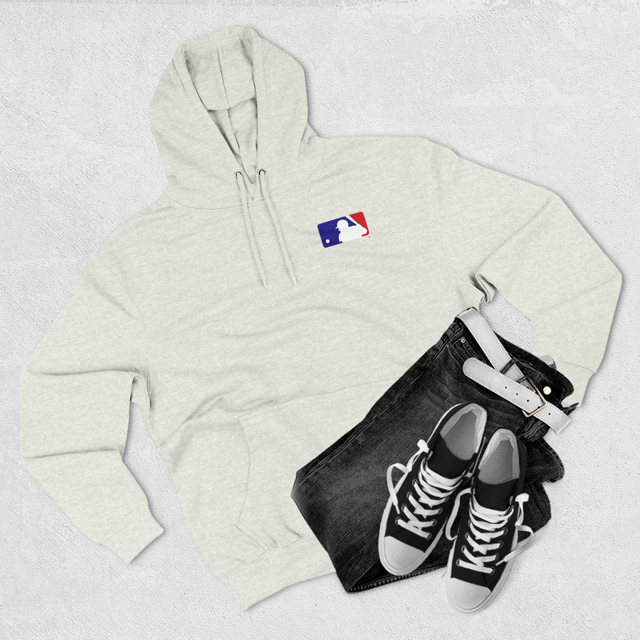 Baseball Glove Hoodie  Vintage Catcher Mitt Graphic Pullover