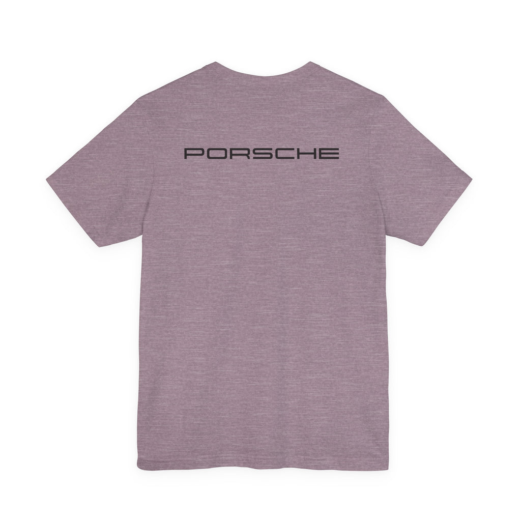 Porsche Crest Tee — Classic Logo Short Sleeve Shirt
