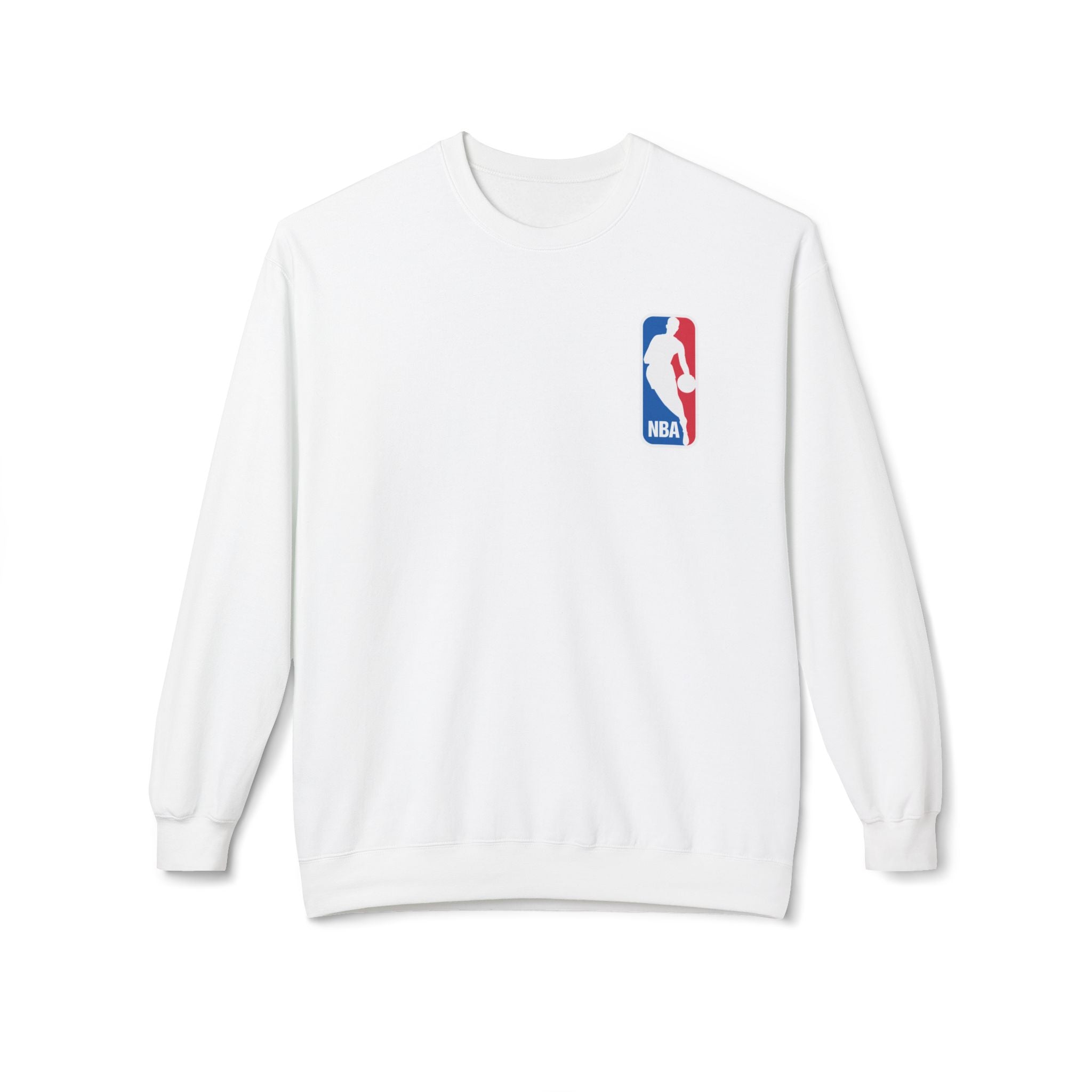 NBA Logo Sweatshirt | Basketball Logo Crewneck, Athletic Fan Apparel