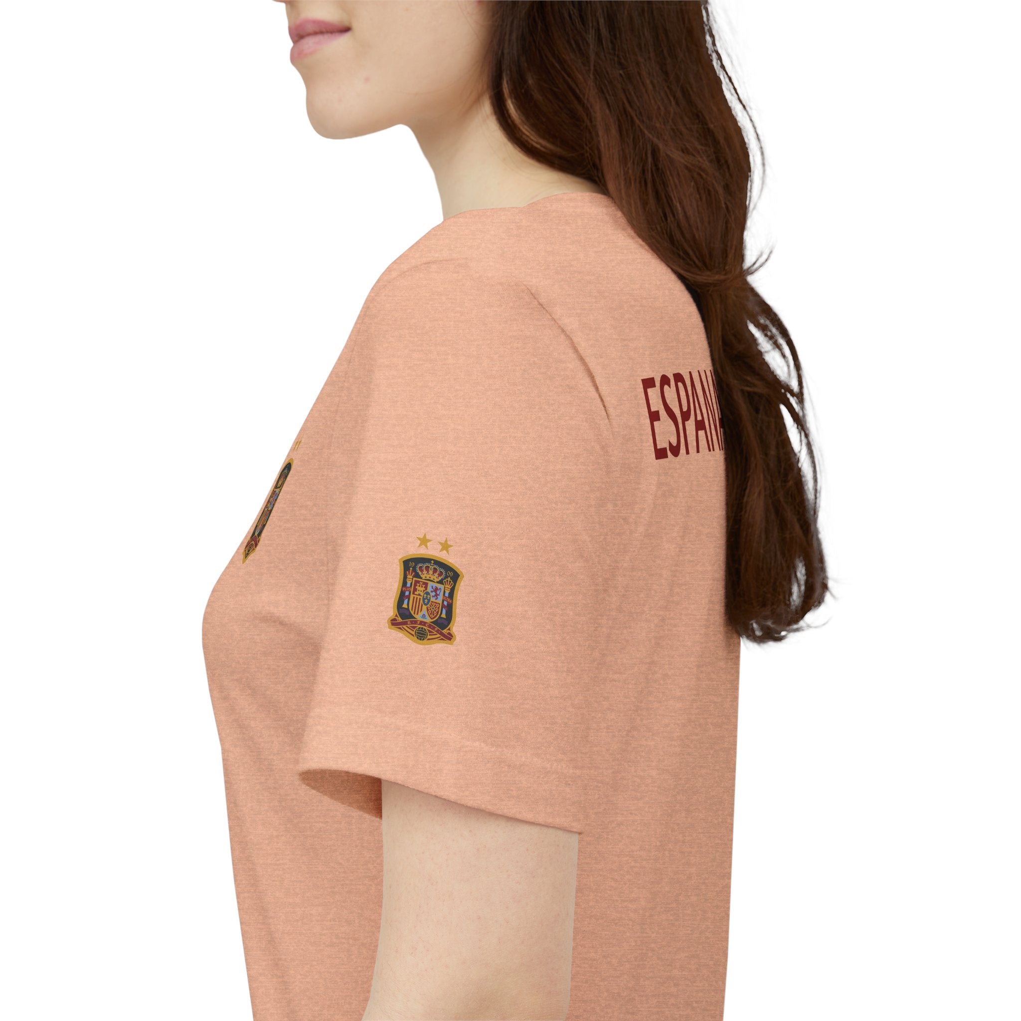 Spain Pride Unisex T-Shirt, Casual Wear, Spain Tee, Travel Souvenir, Sports Fan Gear, Spain Gifts, Cool Summer Shirt