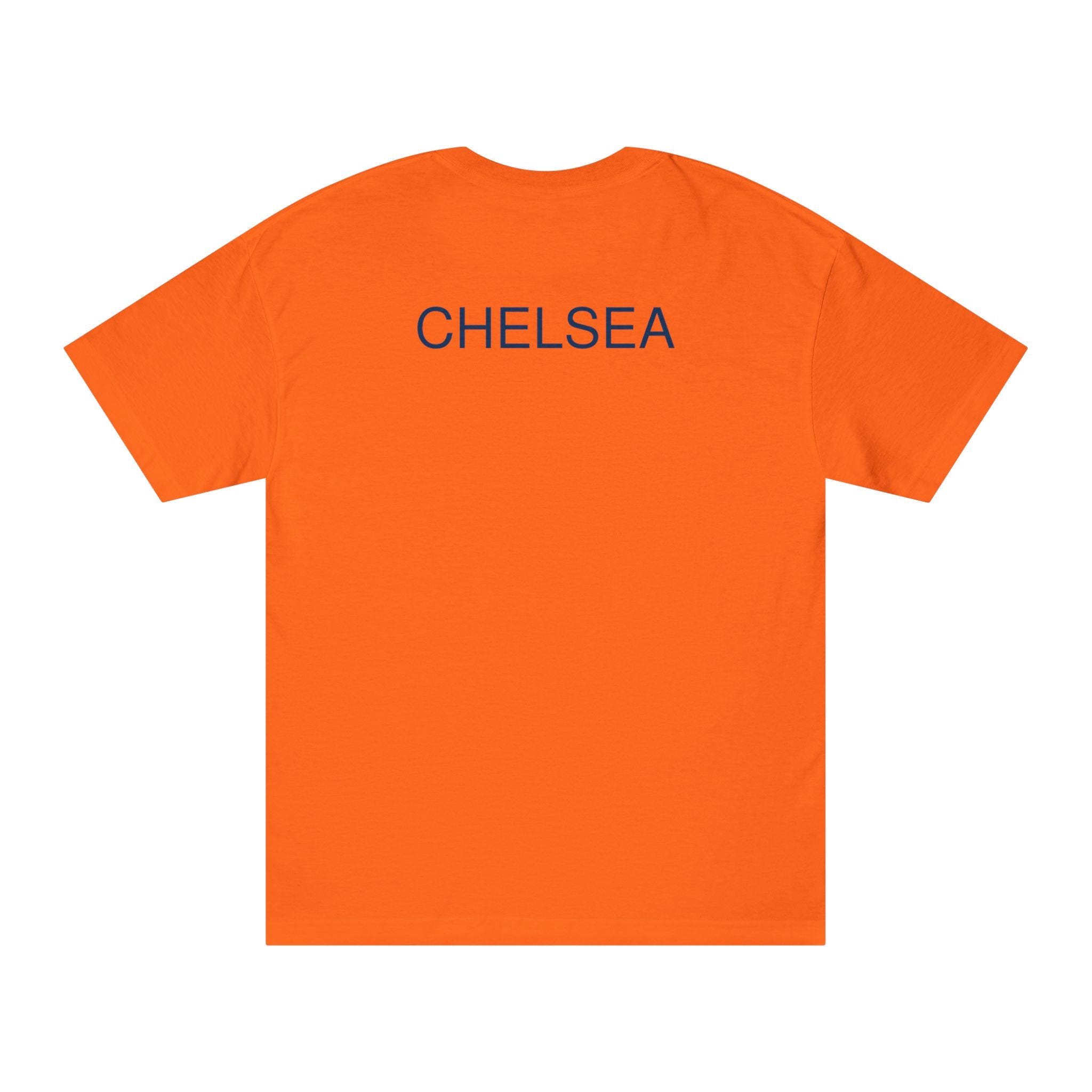 Chelsea Football Club Tee Minimal Crest Front & CHELSEA Back