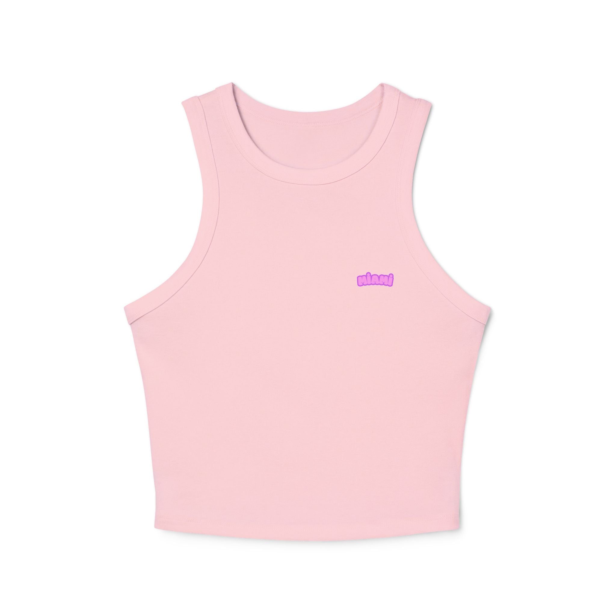 Women's Micro Rib Racer Tank Top