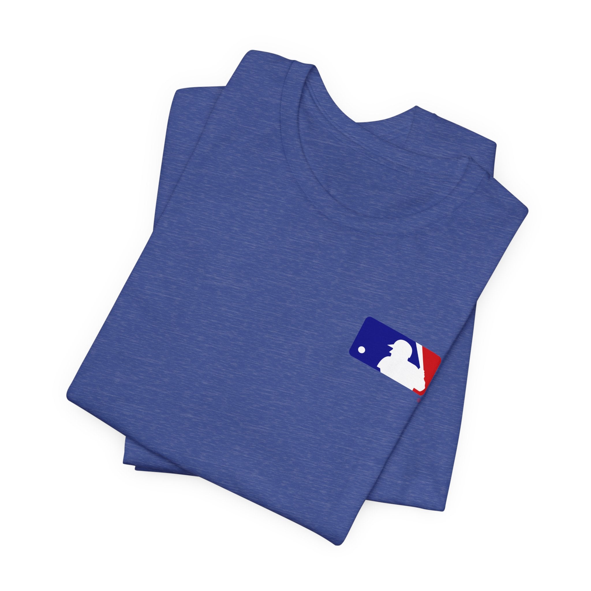 Baseball Logo T-Shirt  Minimal Chest Patch Tee