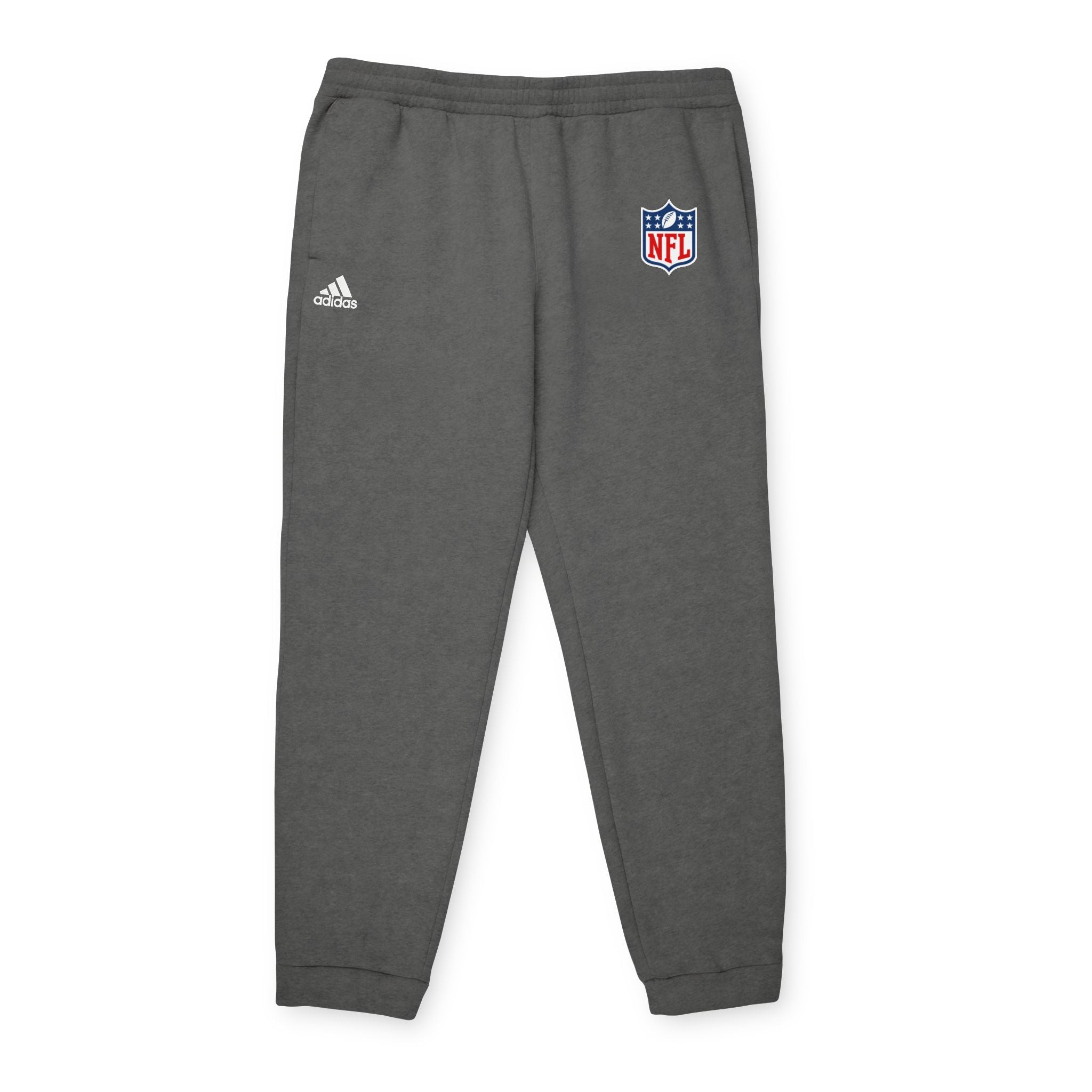 NFL x adidas Grey Fleece Joggers Men's/Women's Athletic Sweatpants