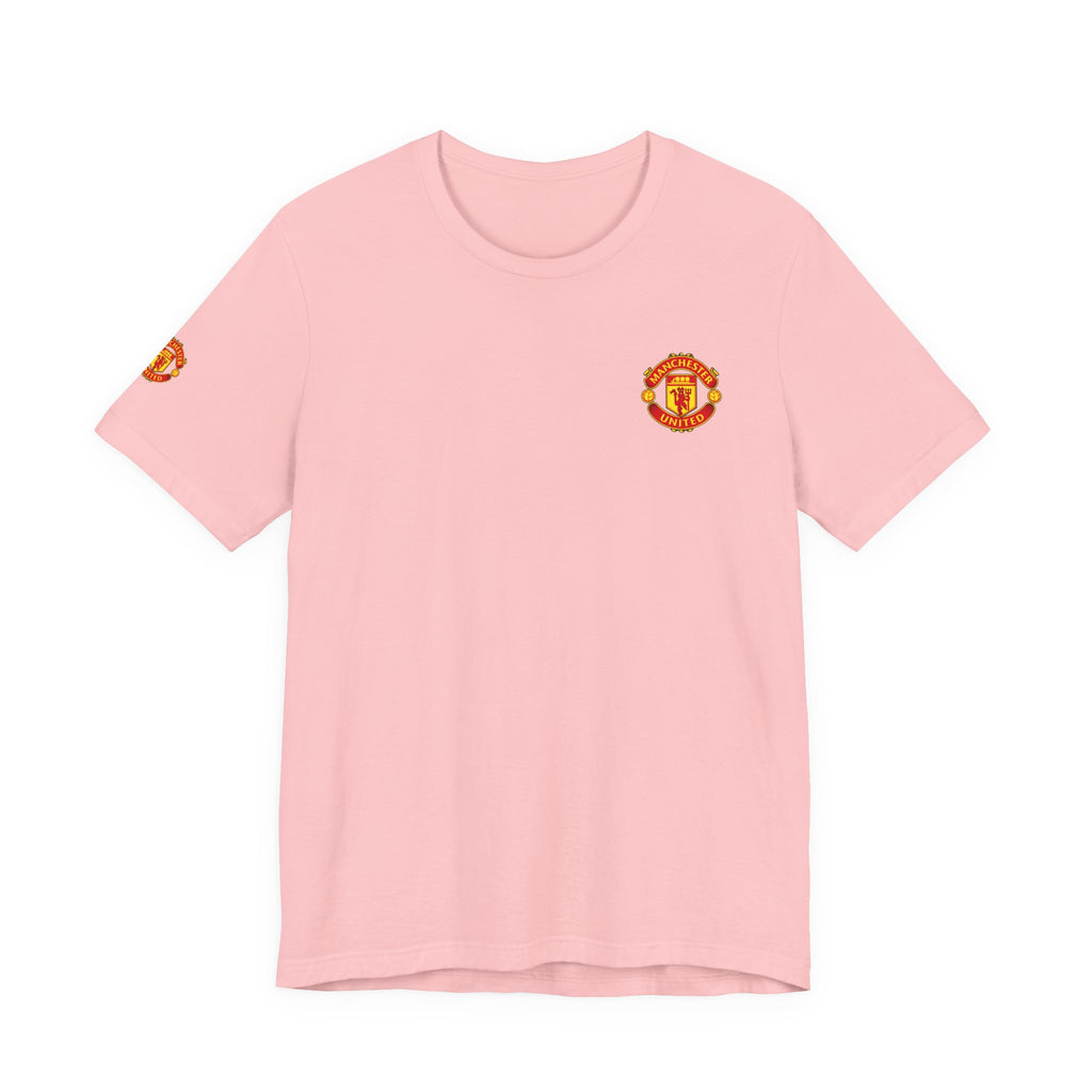 Manchester United Crest T-Shirt Soccer Club Logo Tee
