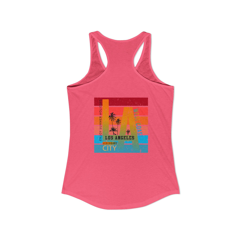California Athletic Women's Racerback Tank  Women's California Athletic Tank Top