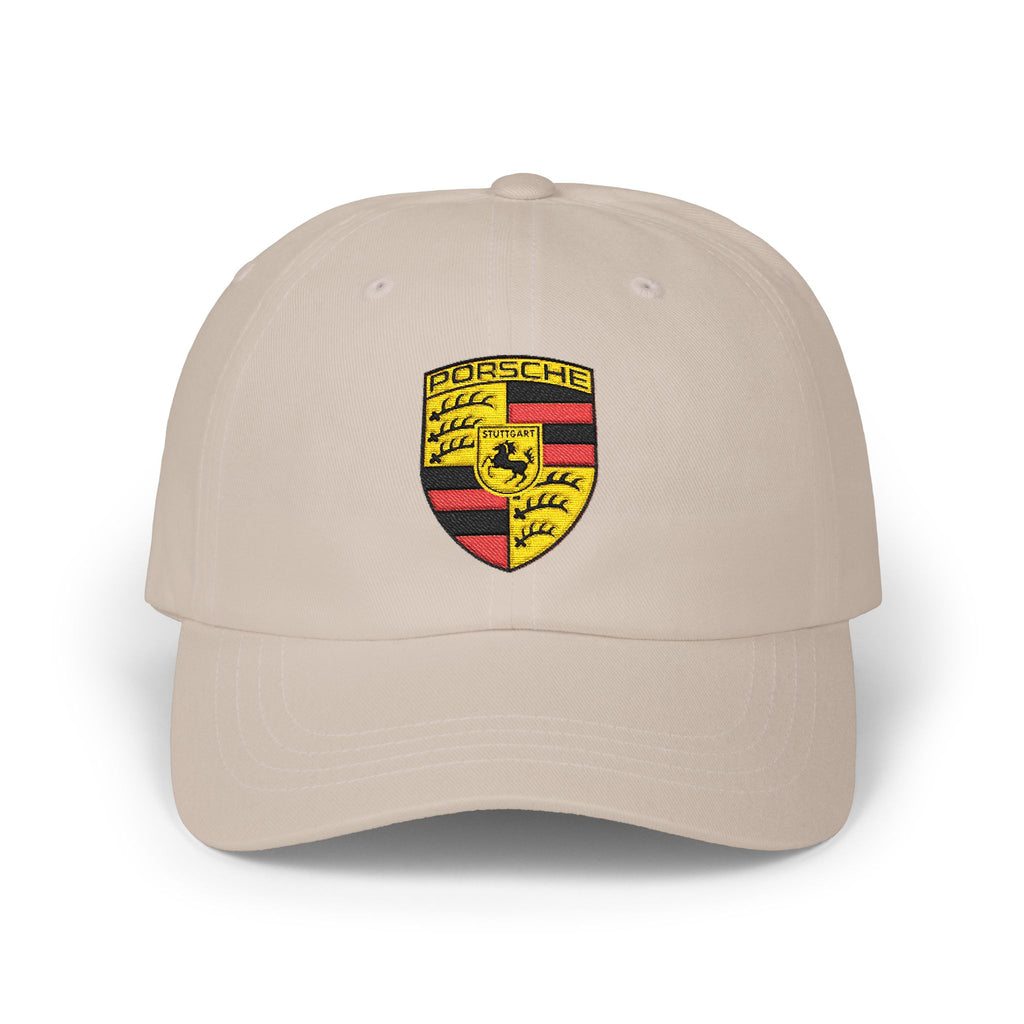 Classic Dad Cap with Embroidered Shield | Casual Hat for Dads | Perfect Gift for Father's Day, Birthdays, and Everyday Wear