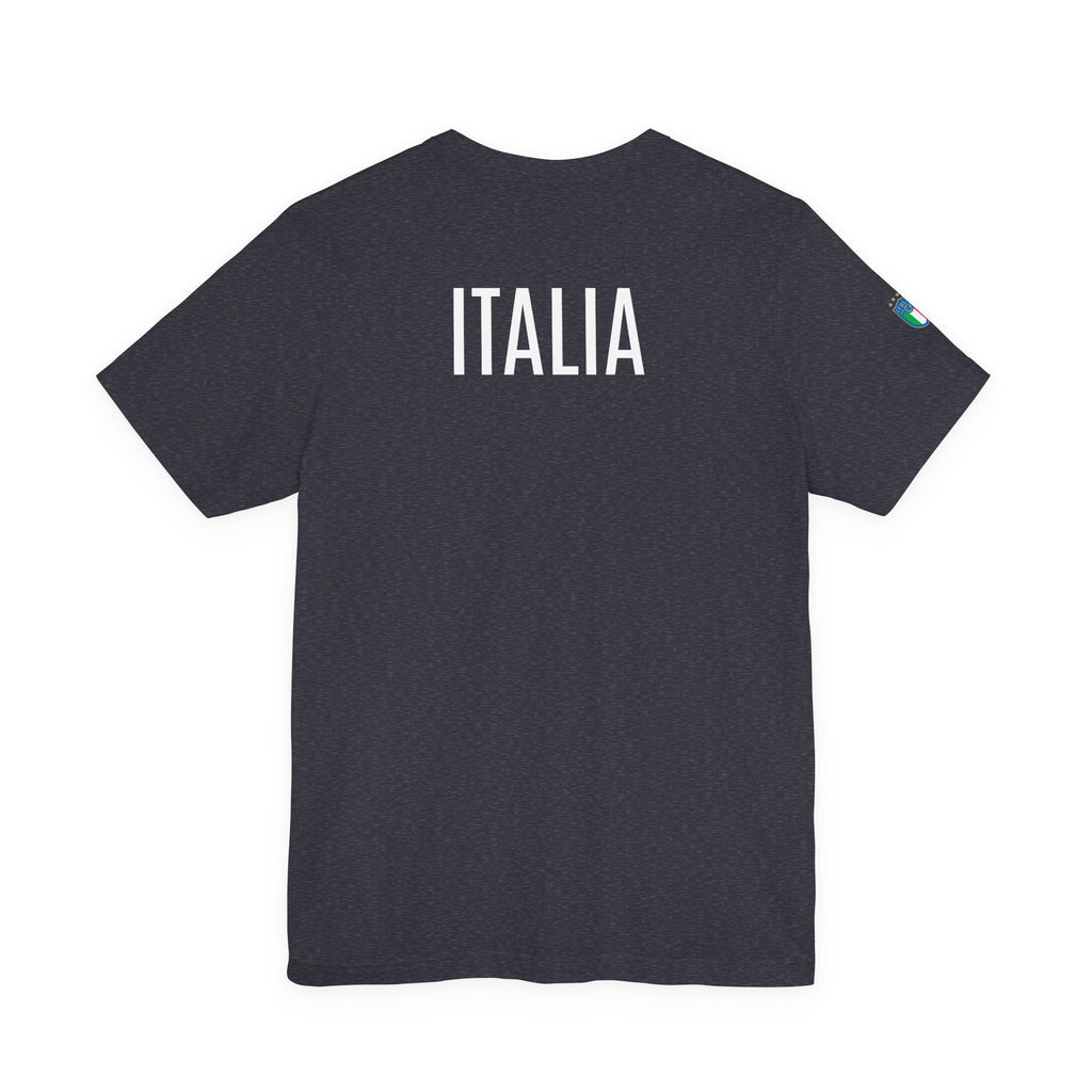 Italy Crest Tee  Italian Flag Shield T-Shirt