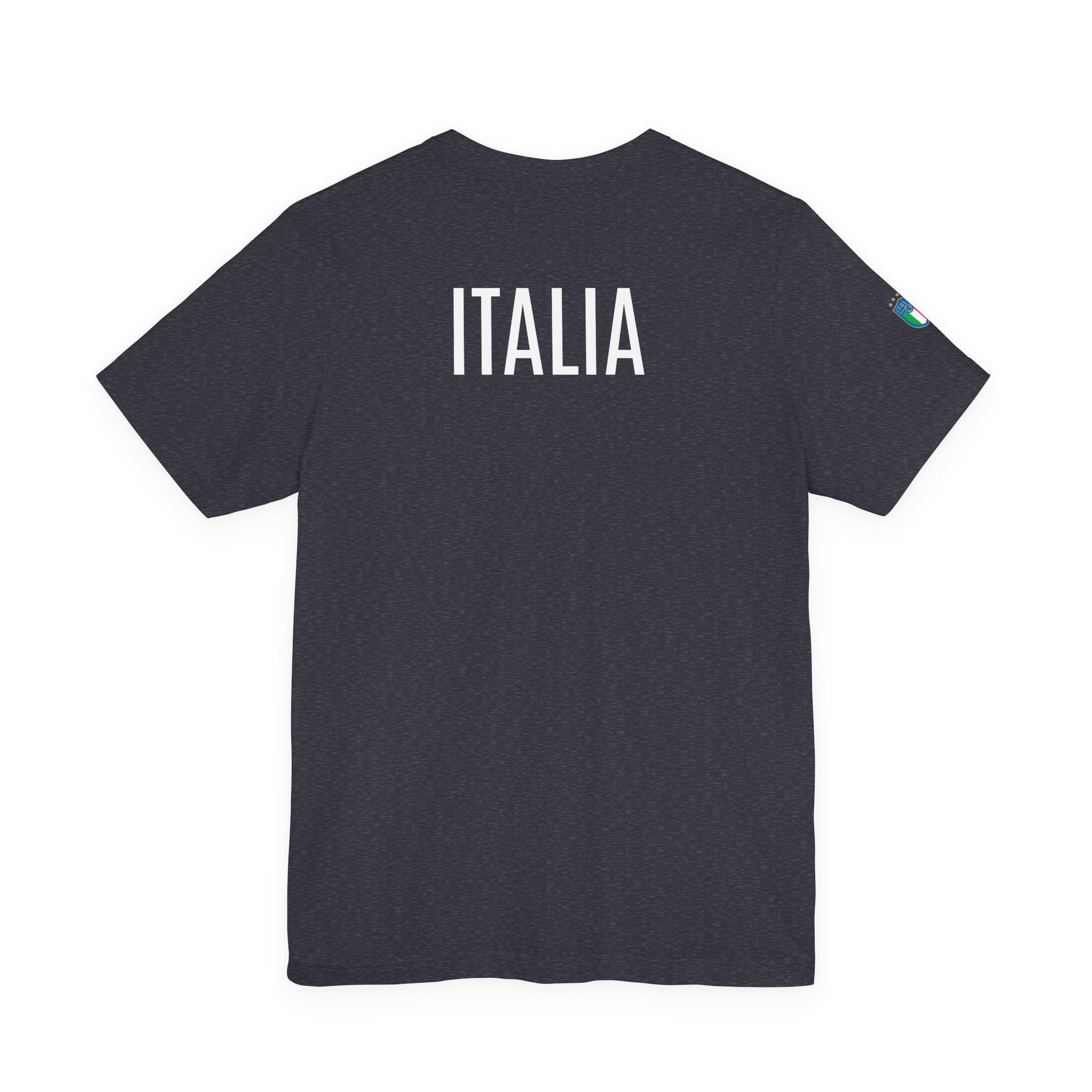 Italy Crest Tee  Italian Flag Shield T-Shirt