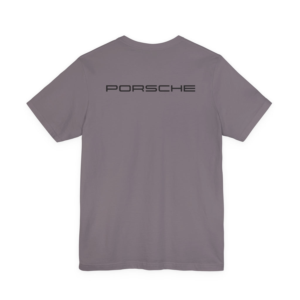 Porsche Crest Tee — Classic Logo Short Sleeve Shirt