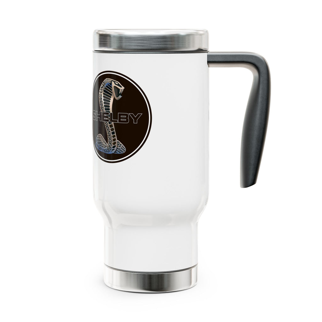 Shelby Cobra Snake Logo Travel Mug | 14oz Stainless Steel