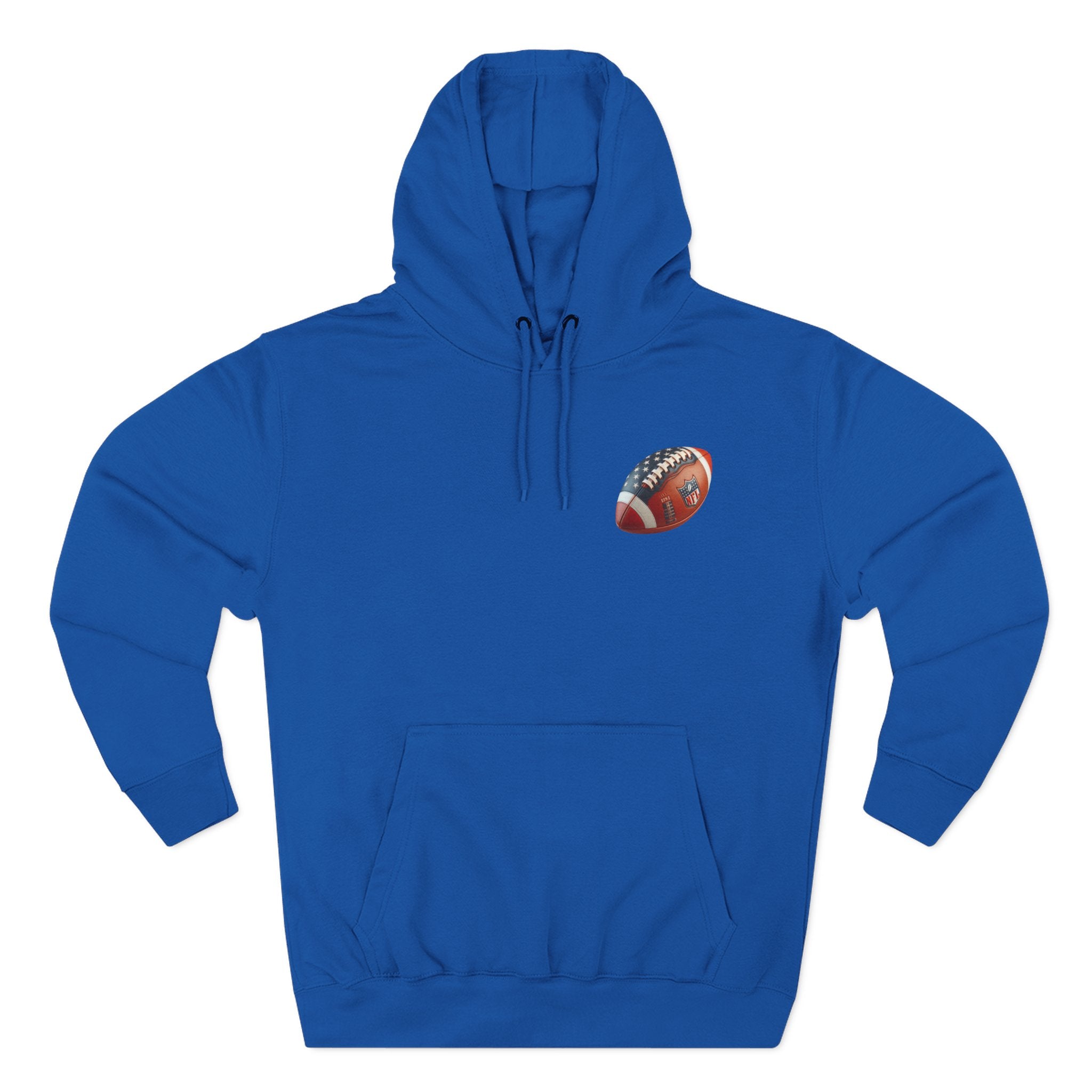 Football Helmet Skull Hoodie Graphic Fleece Pullover for Fans