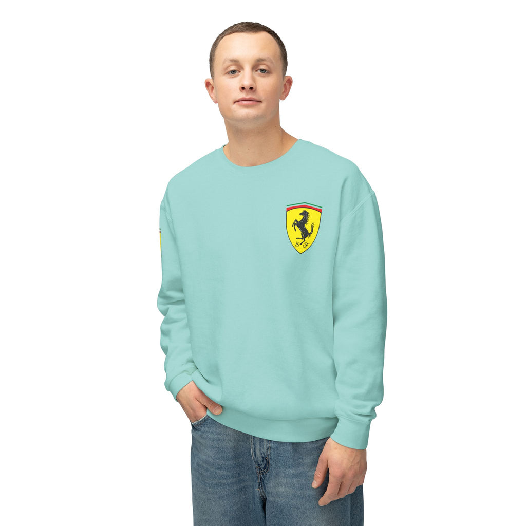 Ferrari Logo Crewneck Sweatshirt