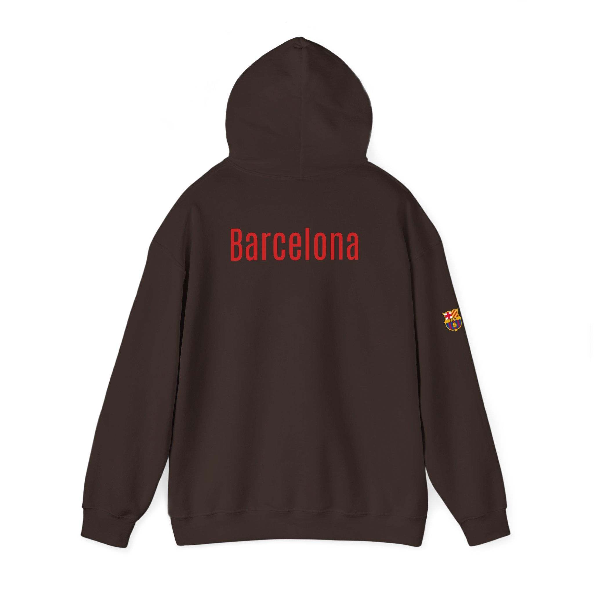 Hoodie  Barcelona Crest Hoodie with Small Badge