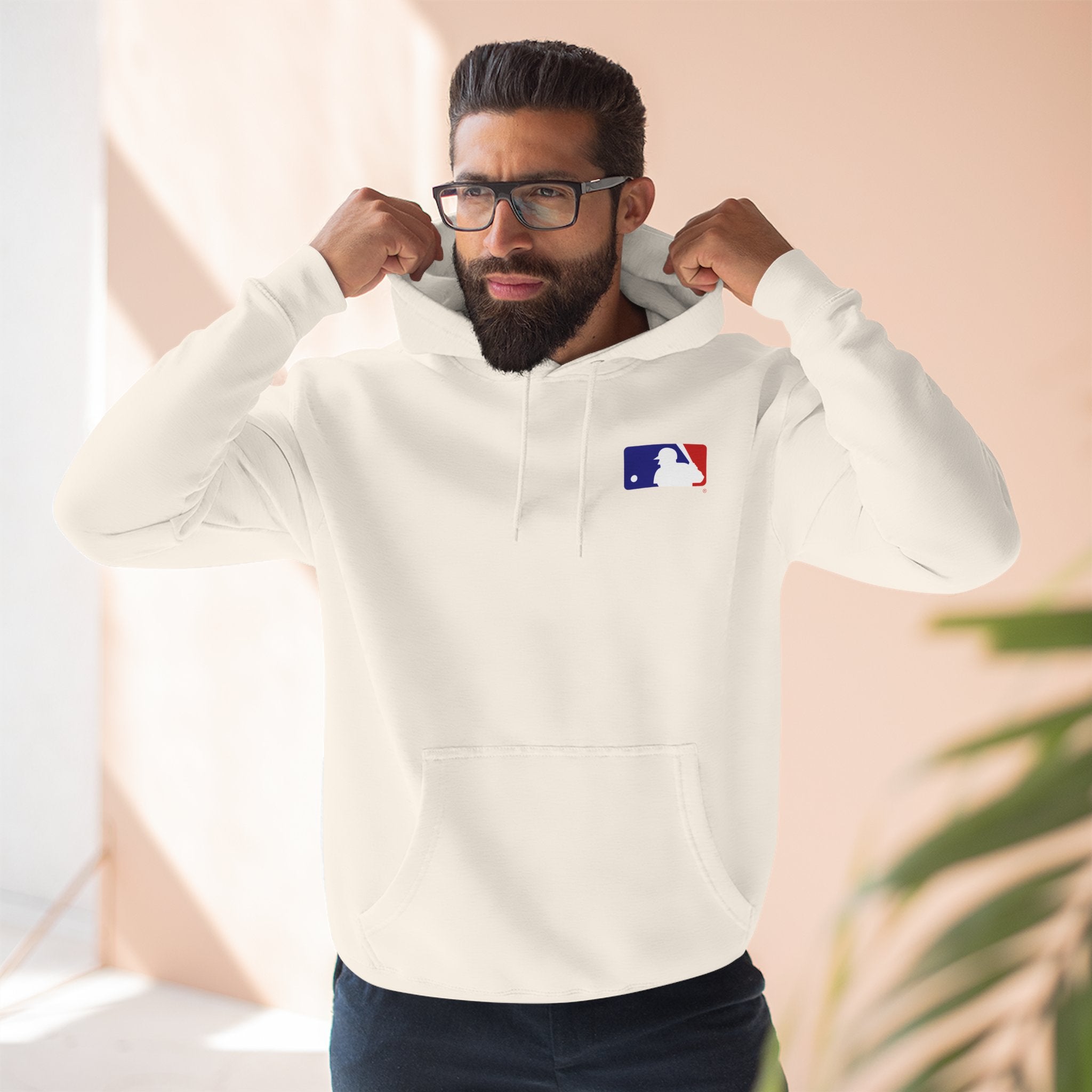 Baseball Glove Hoodie  Vintage Catcher Mitt Graphic Pullover