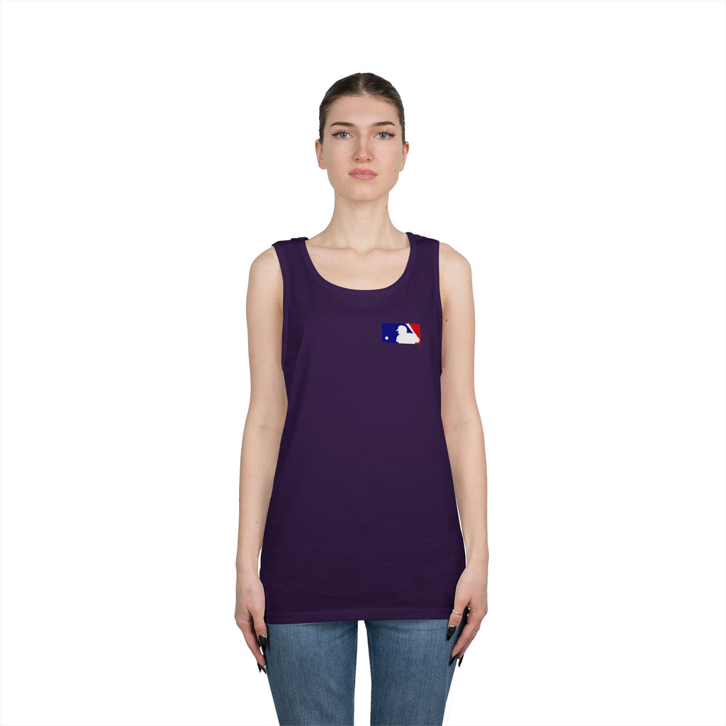Baseball Glove Tank Top  Vintage Mitt & Ball Graphic