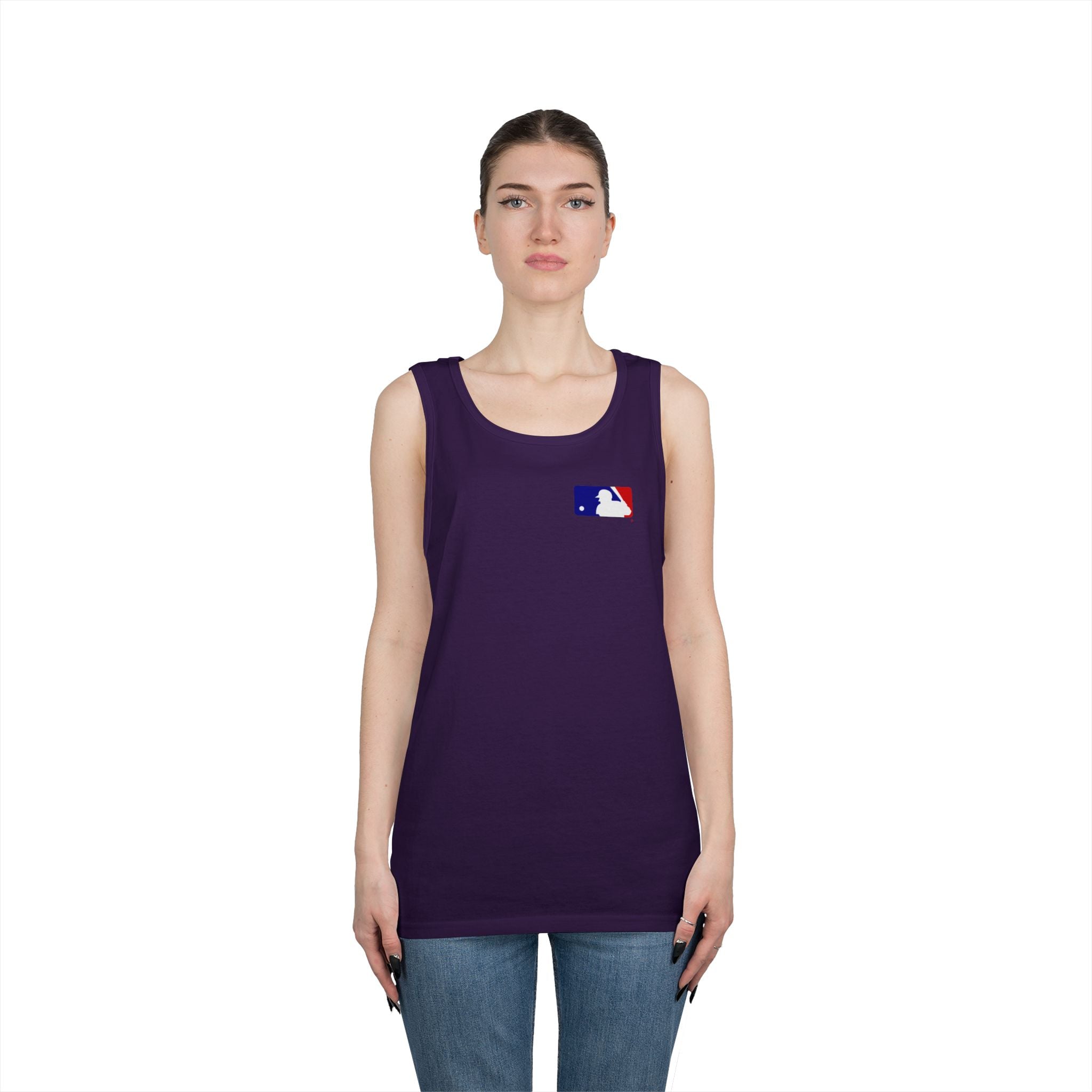 Baseball Glove Tank Top  Vintage Mitt & Ball Graphic