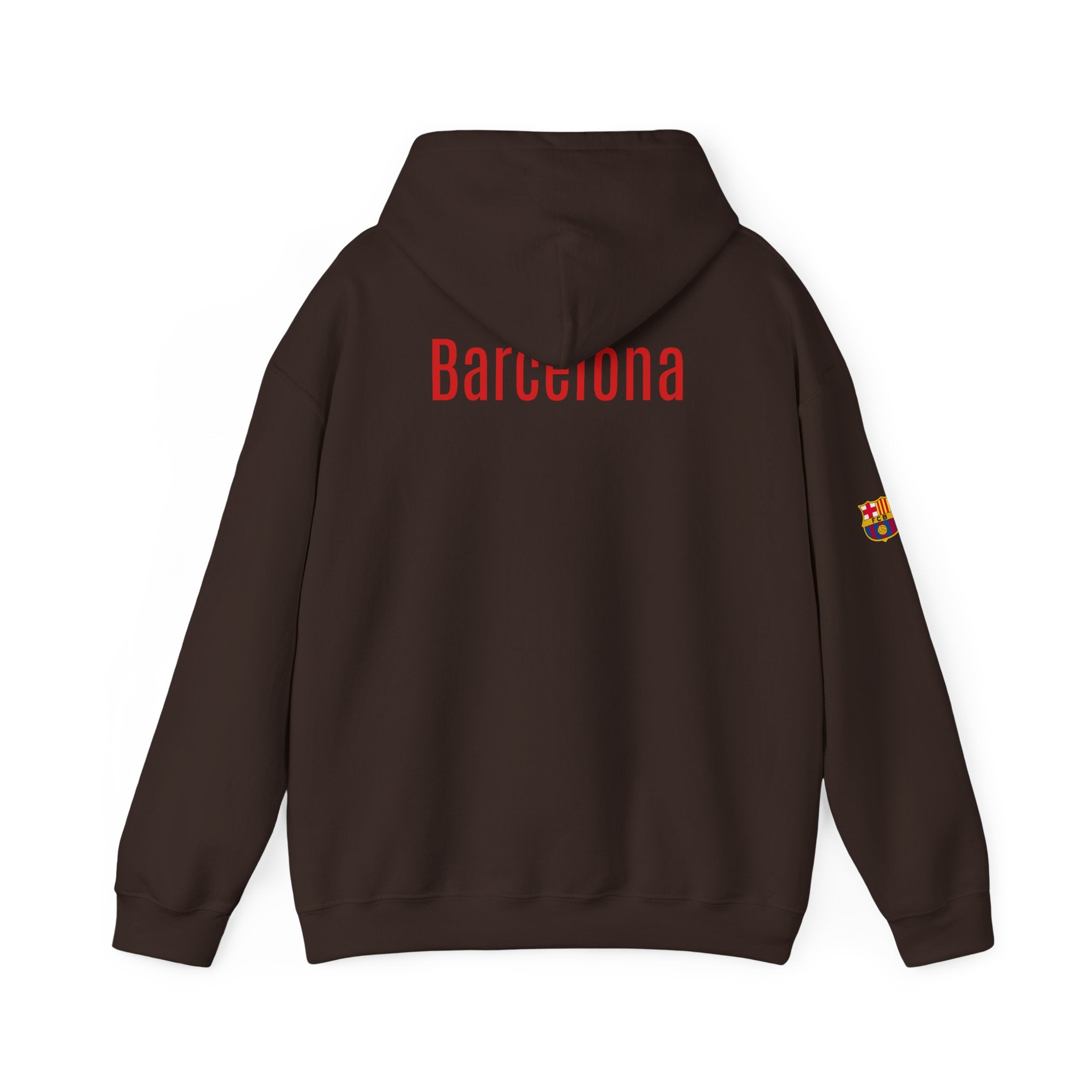 Hoodie  Barcelona Crest Hoodie with Small Badge